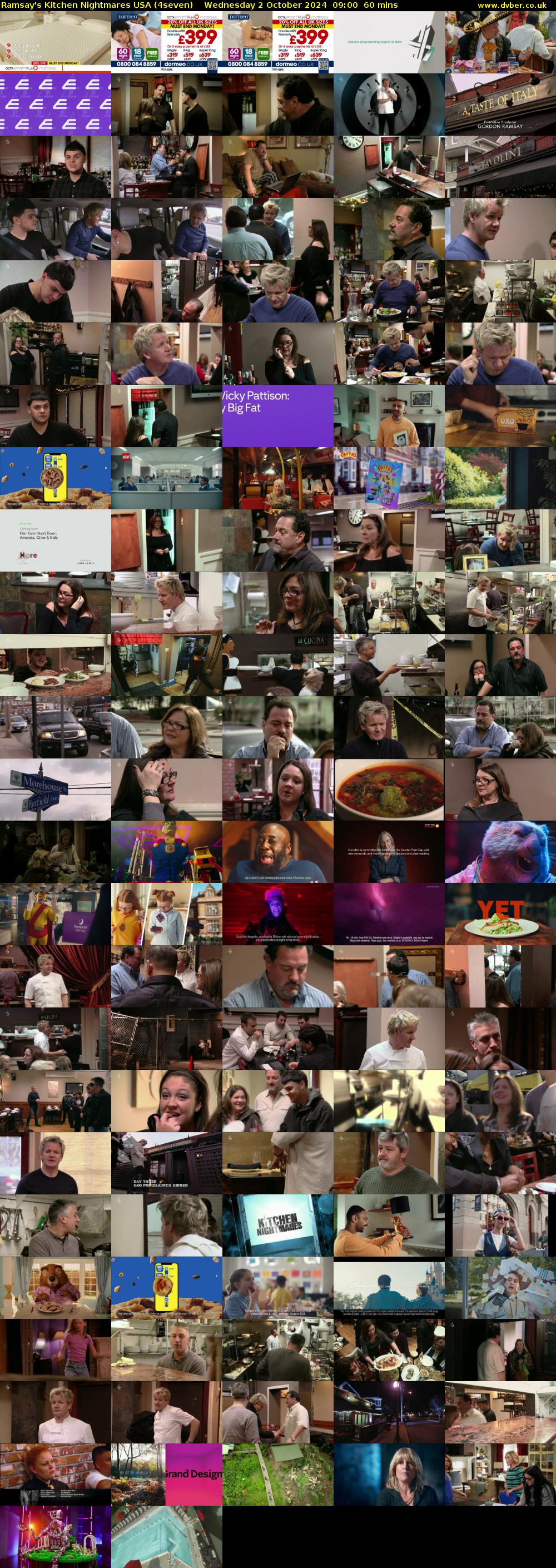 Ramsay's Kitchen Nightmares USA (4seven) Wednesday 2 October 2024 09:00 - 10:00