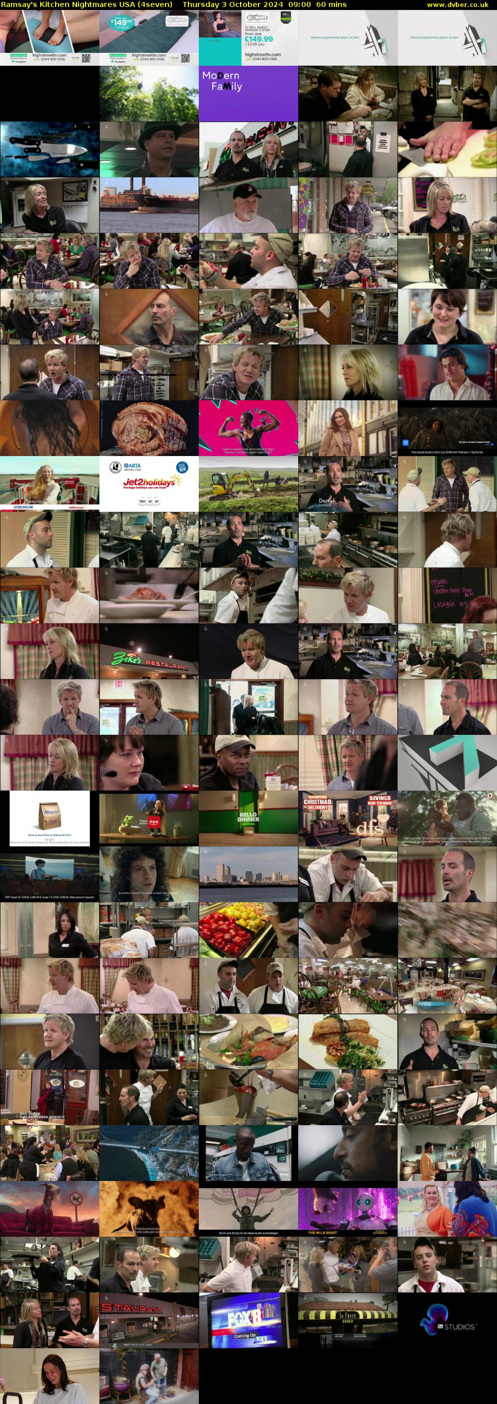 Ramsay's Kitchen Nightmares USA (4seven) Thursday 3 October 2024 09:00 - 10:00