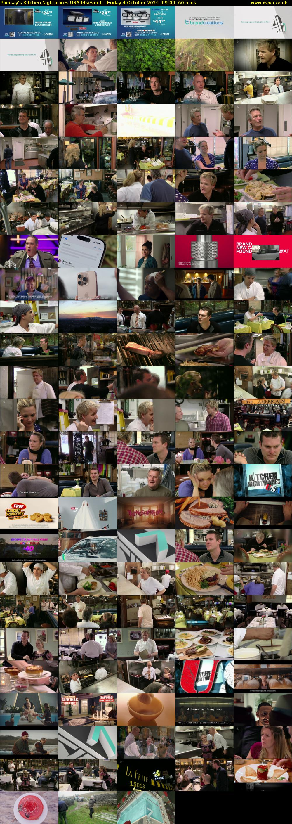 Ramsay's Kitchen Nightmares USA (4seven) Friday 4 October 2024 09:00 - 10:00