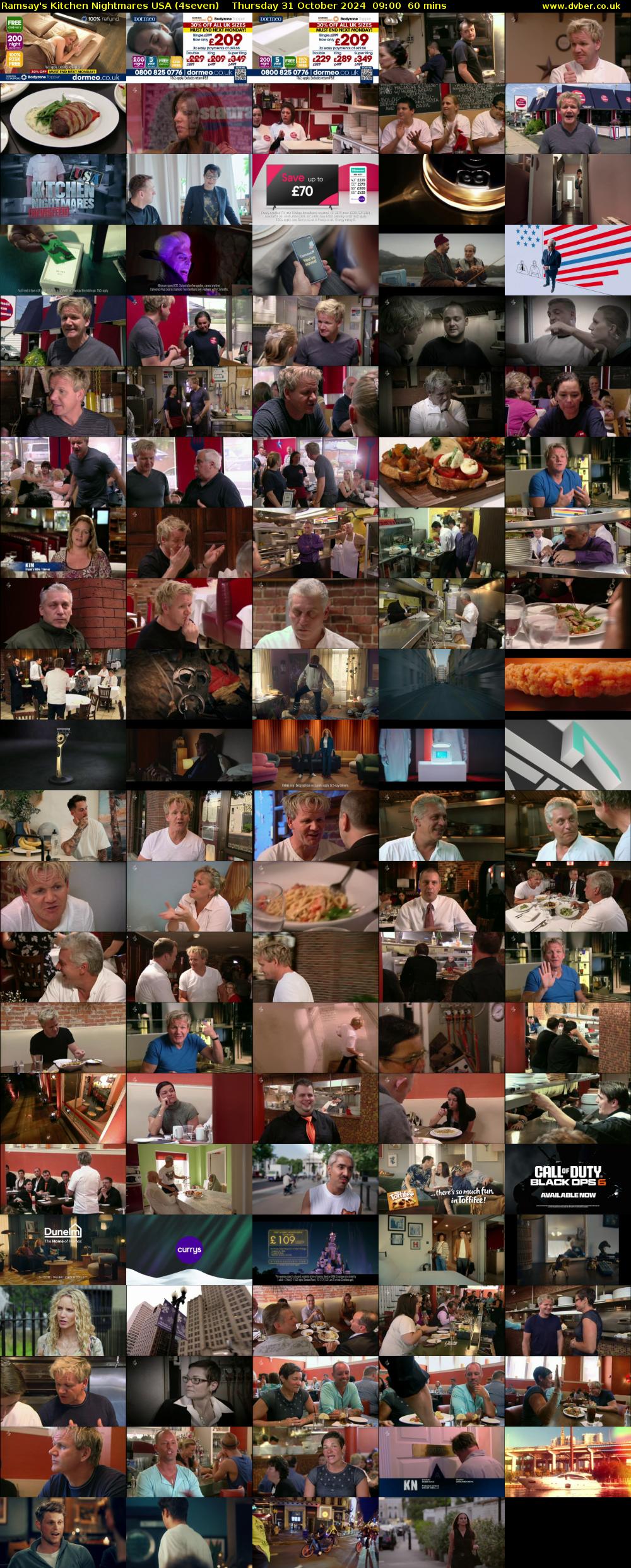 Ramsay's Kitchen Nightmares USA (4seven) Thursday 31 October 2024 09:00 - 10:00
