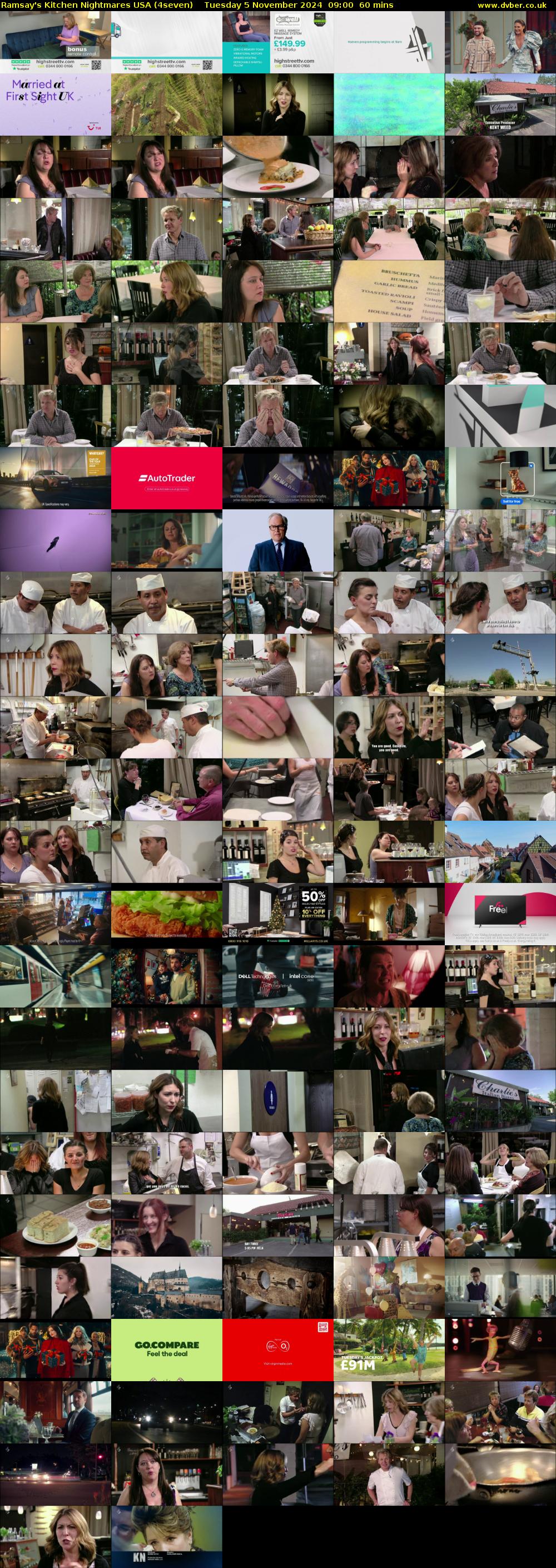 Ramsay's Kitchen Nightmares USA (4seven) Tuesday 5 November 2024 09:00 - 10:00