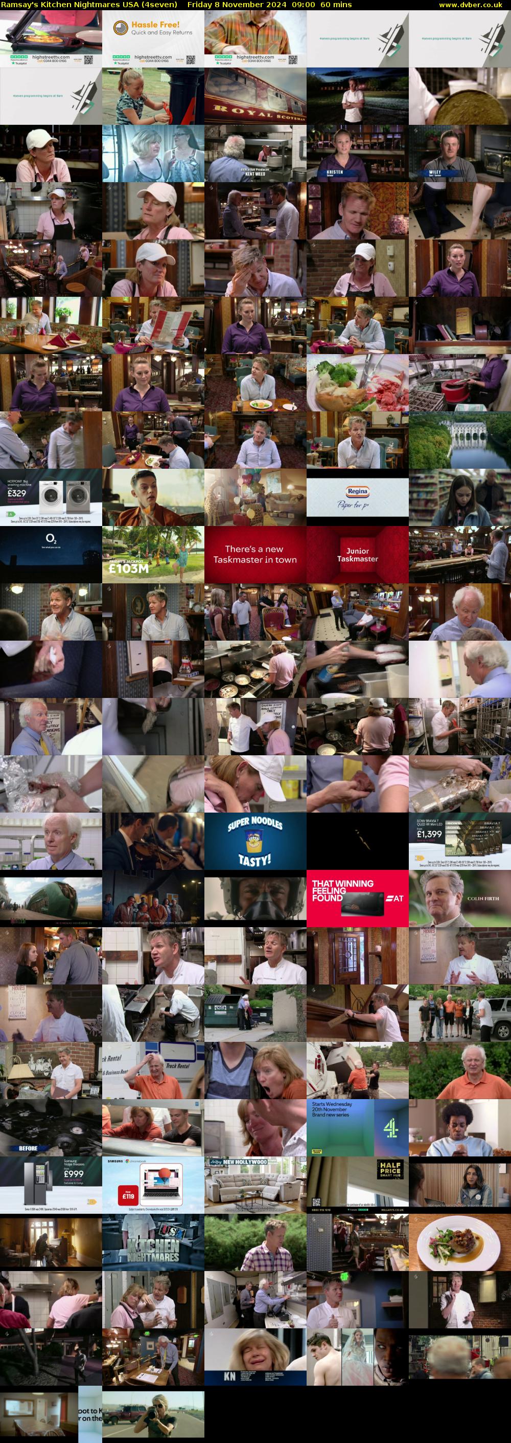 Ramsay's Kitchen Nightmares USA (4seven) Friday 8 November 2024 09:00 - 10:00