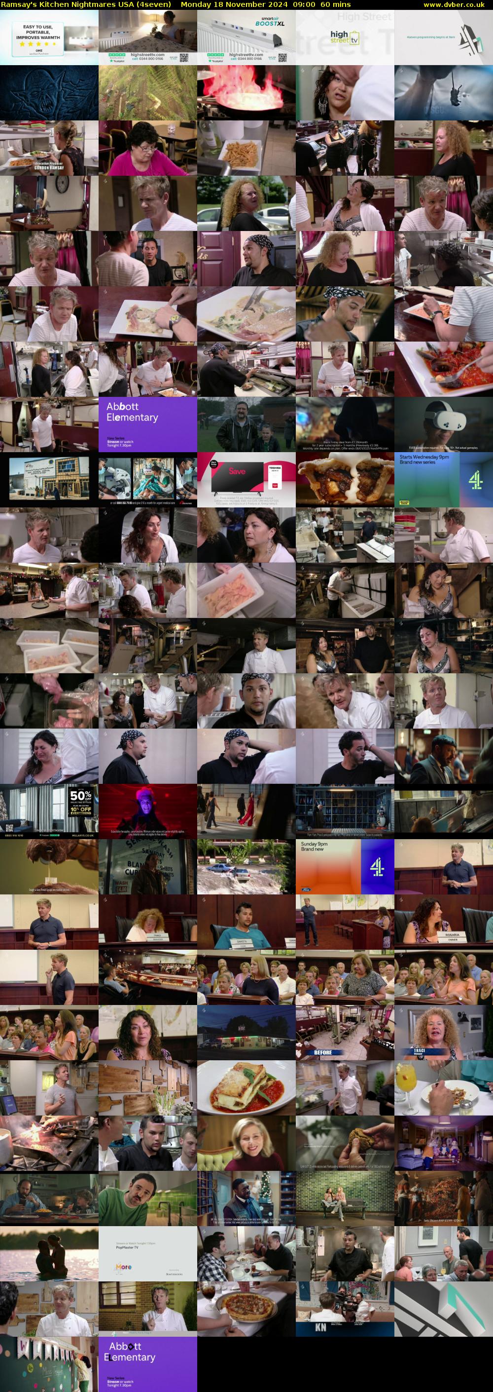Ramsay's Kitchen Nightmares USA (4seven) Monday 18 November 2024 09:00 - 10:00