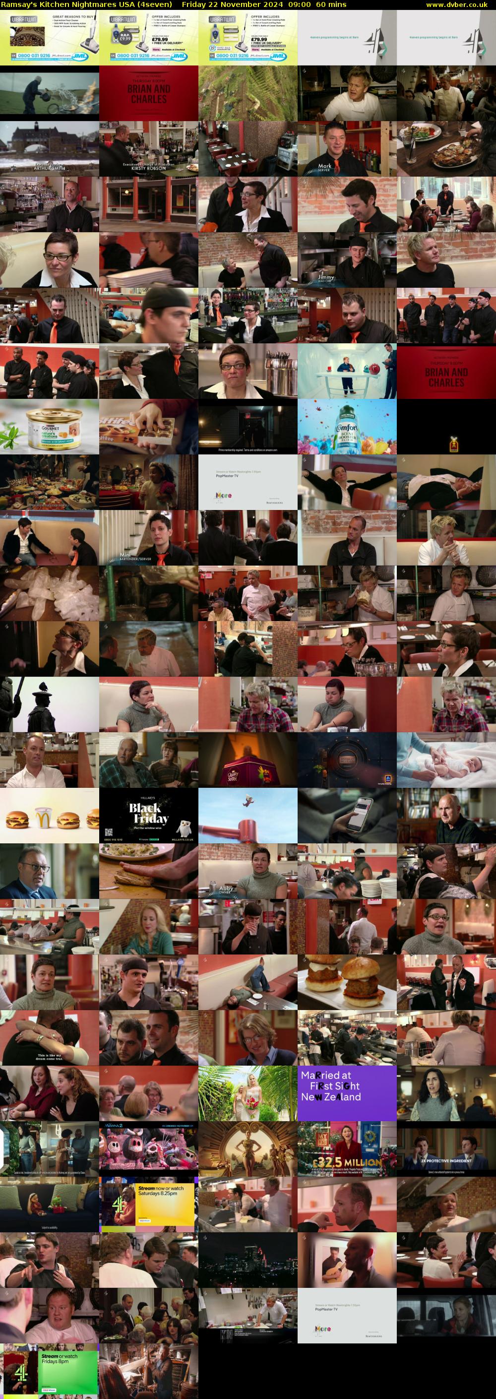 Ramsay's Kitchen Nightmares USA (4seven) Friday 22 November 2024 09:00 - 10:00