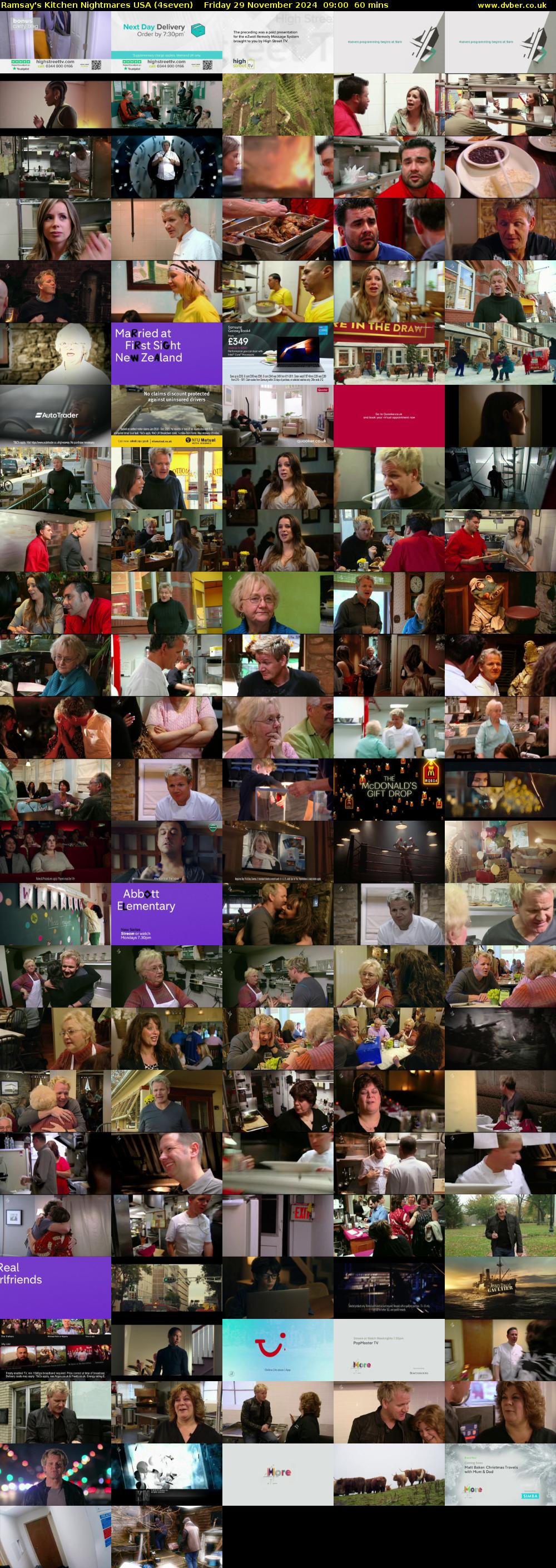 Ramsay's Kitchen Nightmares USA (4seven) Friday 29 November 2024 09:00 - 10:00