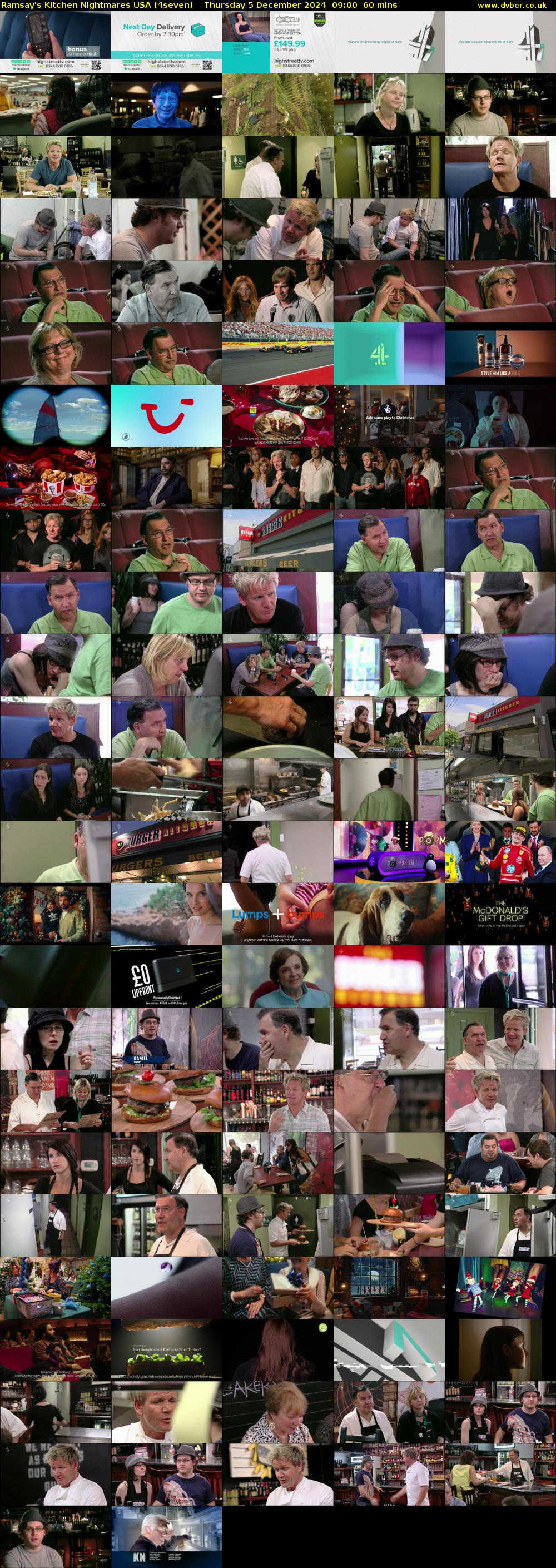 Ramsay's Kitchen Nightmares USA (4seven) Thursday 5 December 2024 09:00 - 10:00