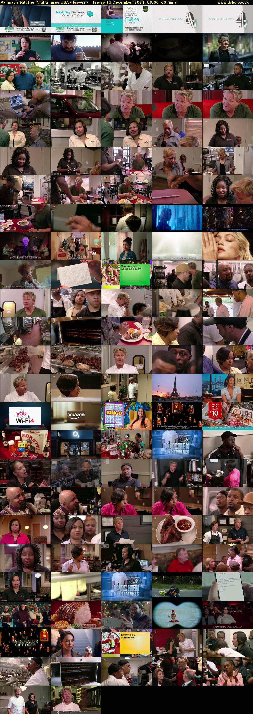 Ramsay's Kitchen Nightmares USA (4seven) Friday 13 December 2024 09:00 - 10:00