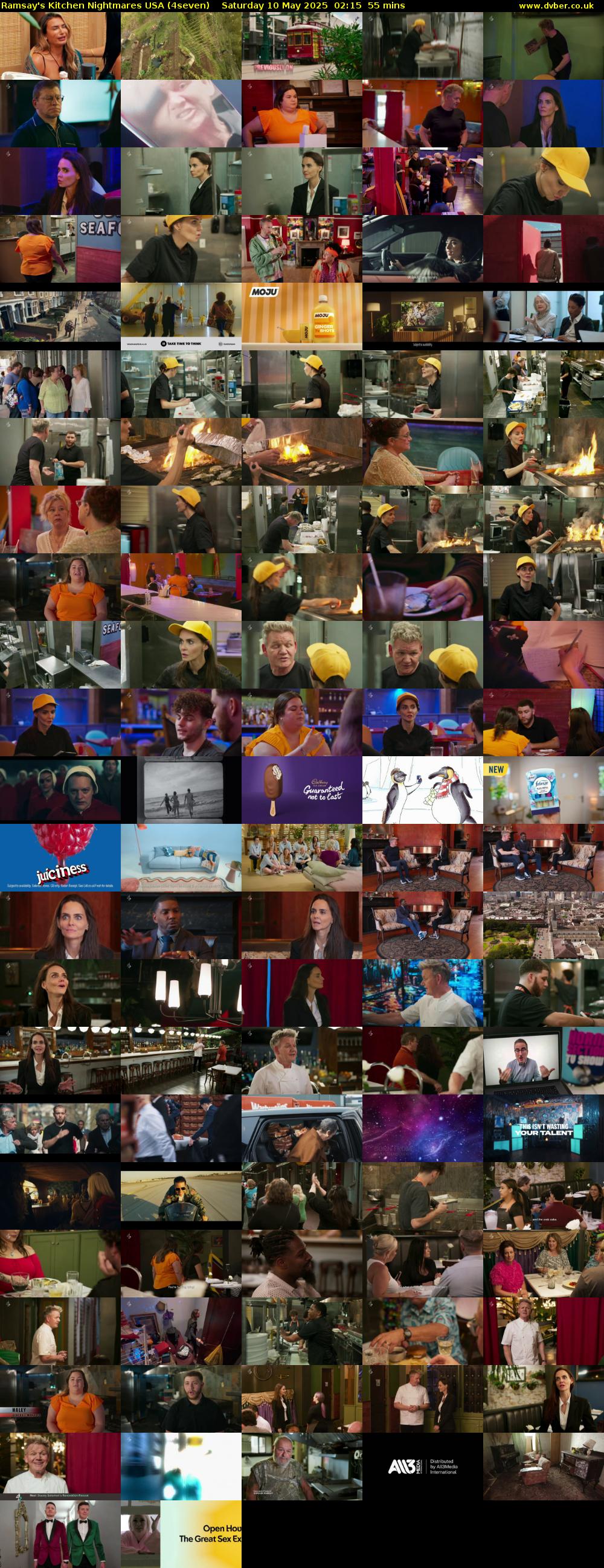 Ramsay's Kitchen Nightmares USA (4seven) Saturday 10 May 2025 02:15 - 03:10