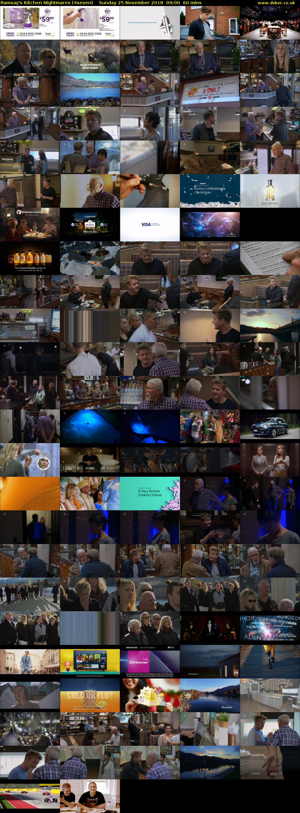 Ramsay's Kitchen Nightmares (4seven) Sunday 25 November 2018 09:00 - 10:00