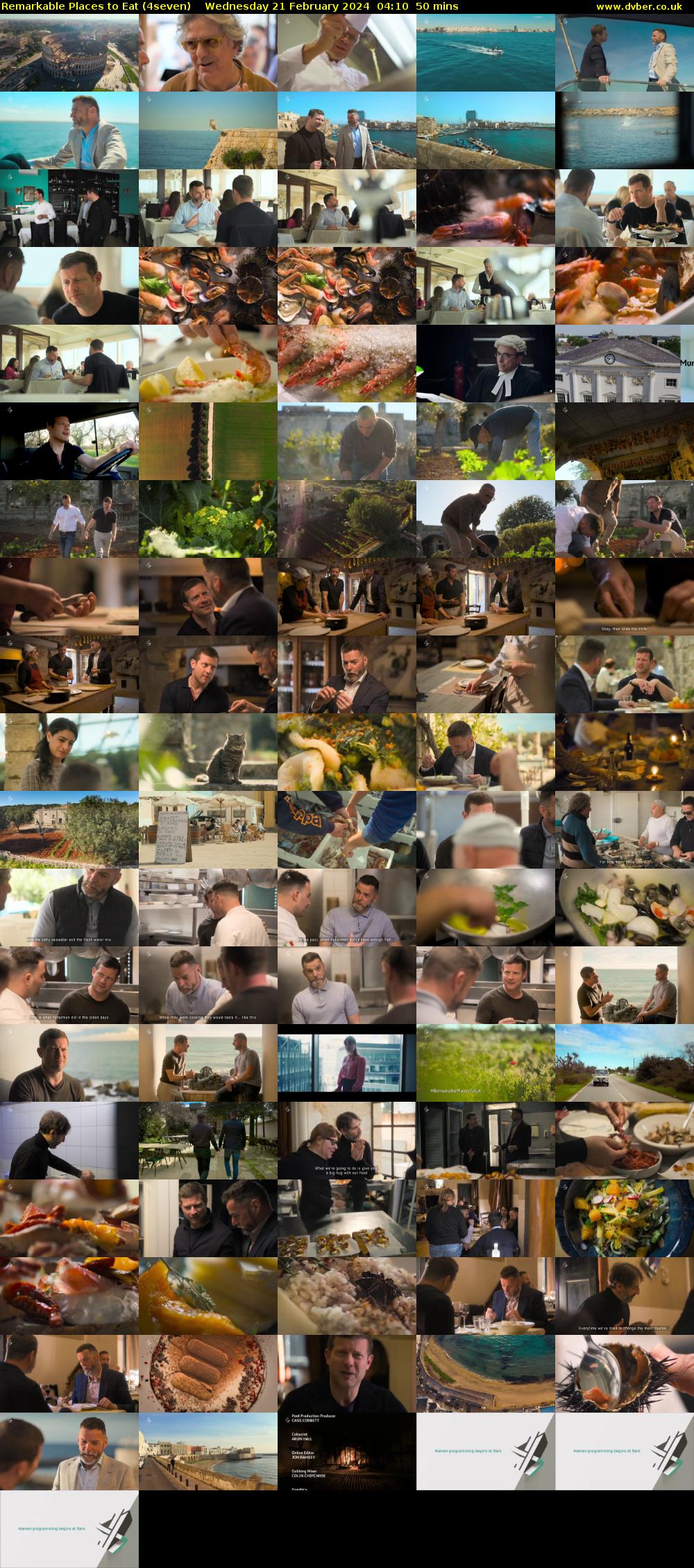 Remarkable Places to Eat (4seven) Wednesday 21 February 2024 04:10 - 05:00