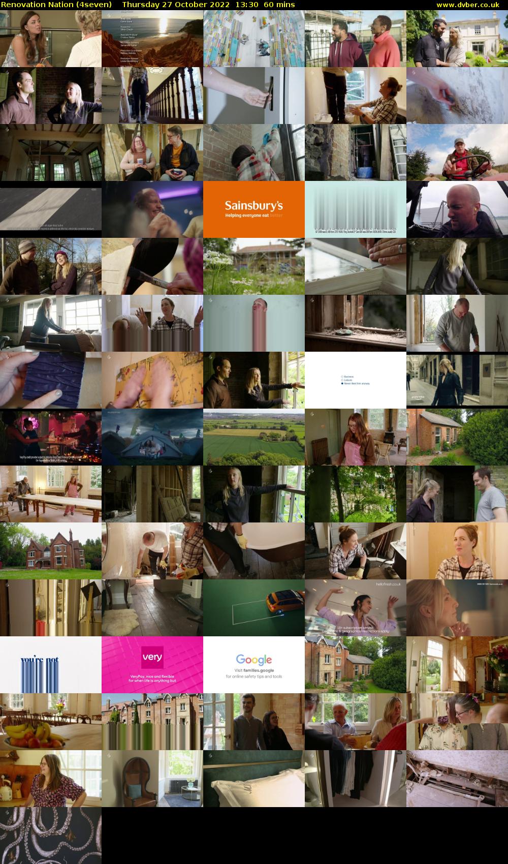 Renovation Nation (4seven) Thursday 27 October 2022 13:30 - 14:30