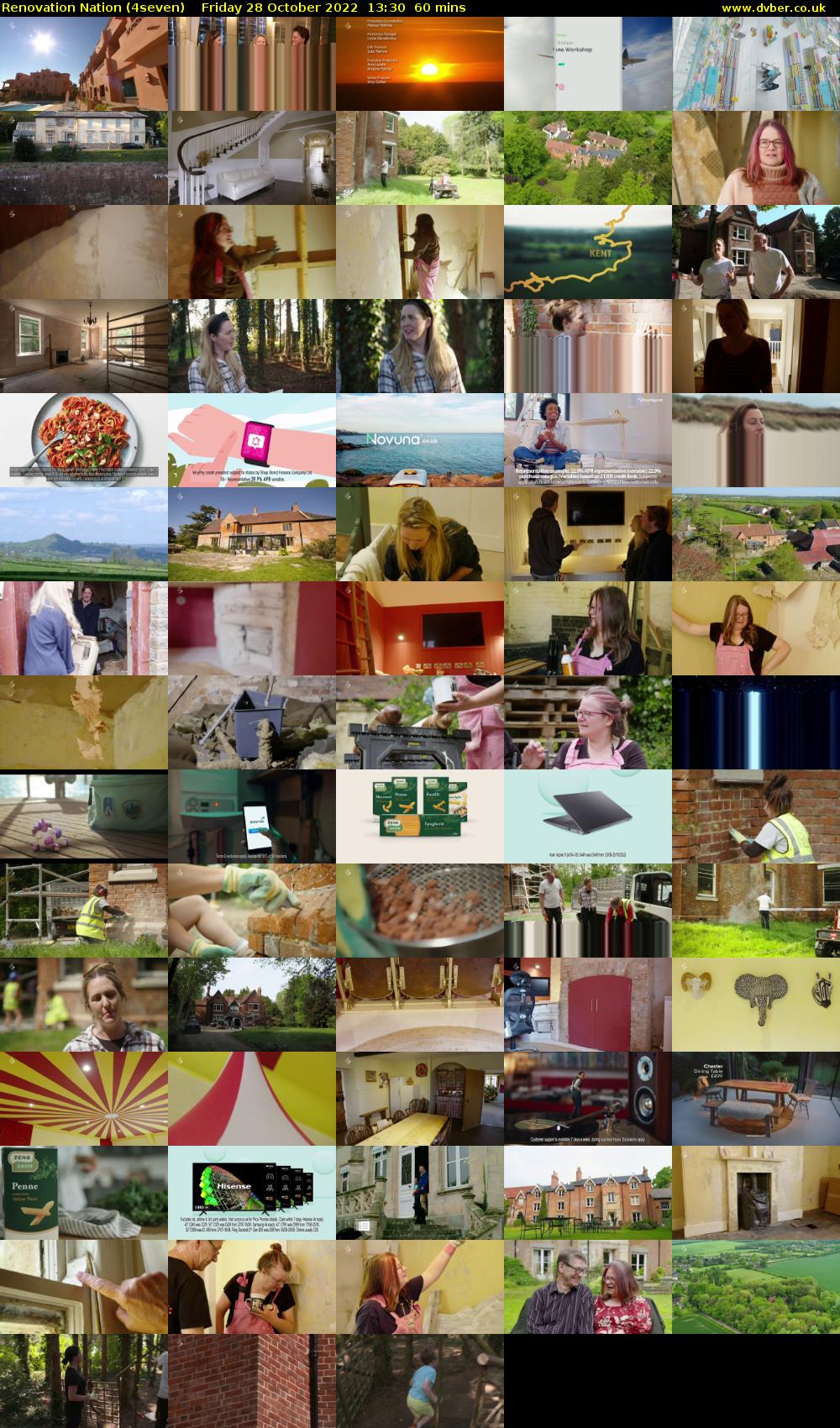 Renovation Nation (4seven) Friday 28 October 2022 13:30 - 14:30