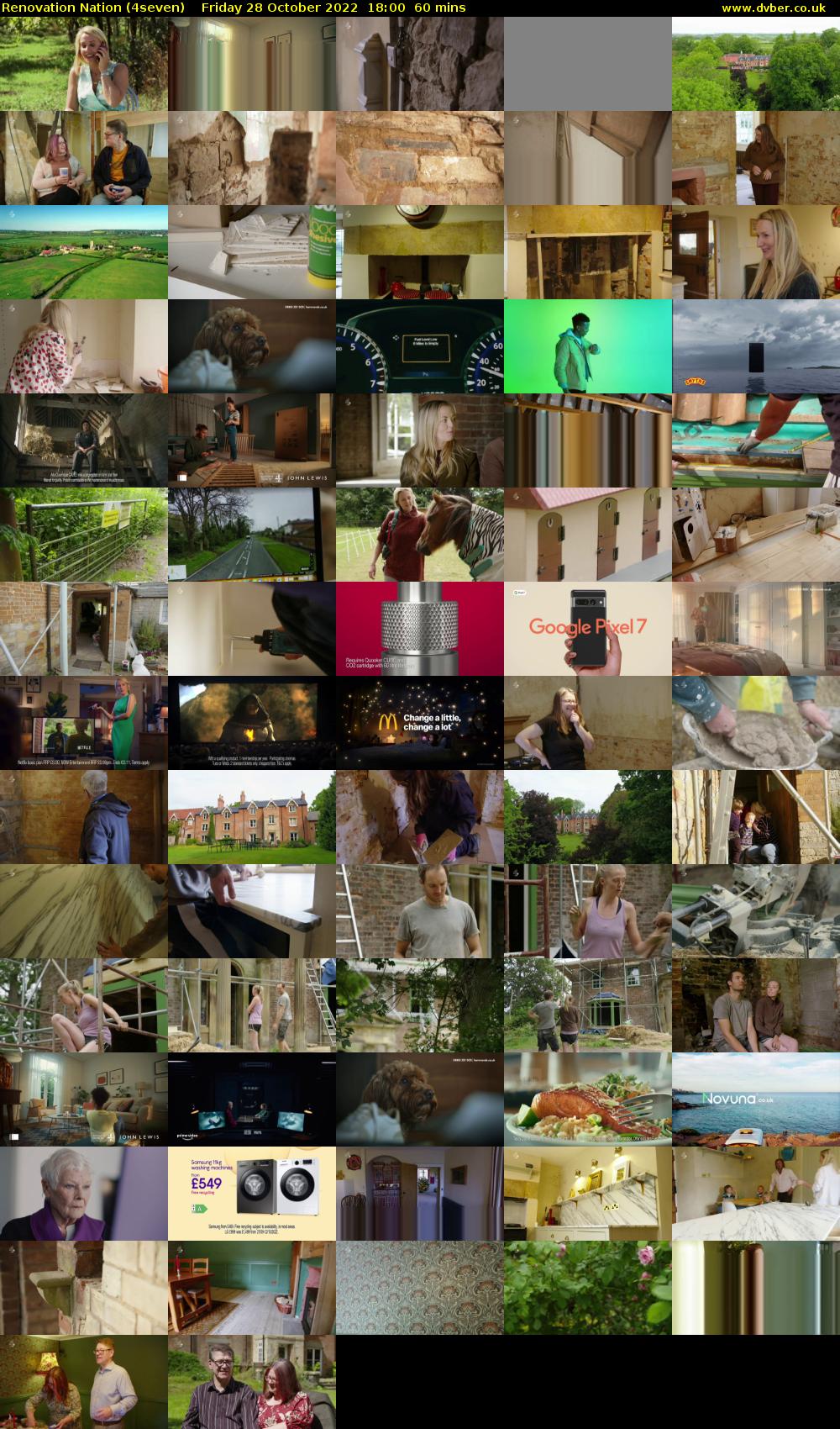 Renovation Nation (4seven) Friday 28 October 2022 18:00 - 19:00