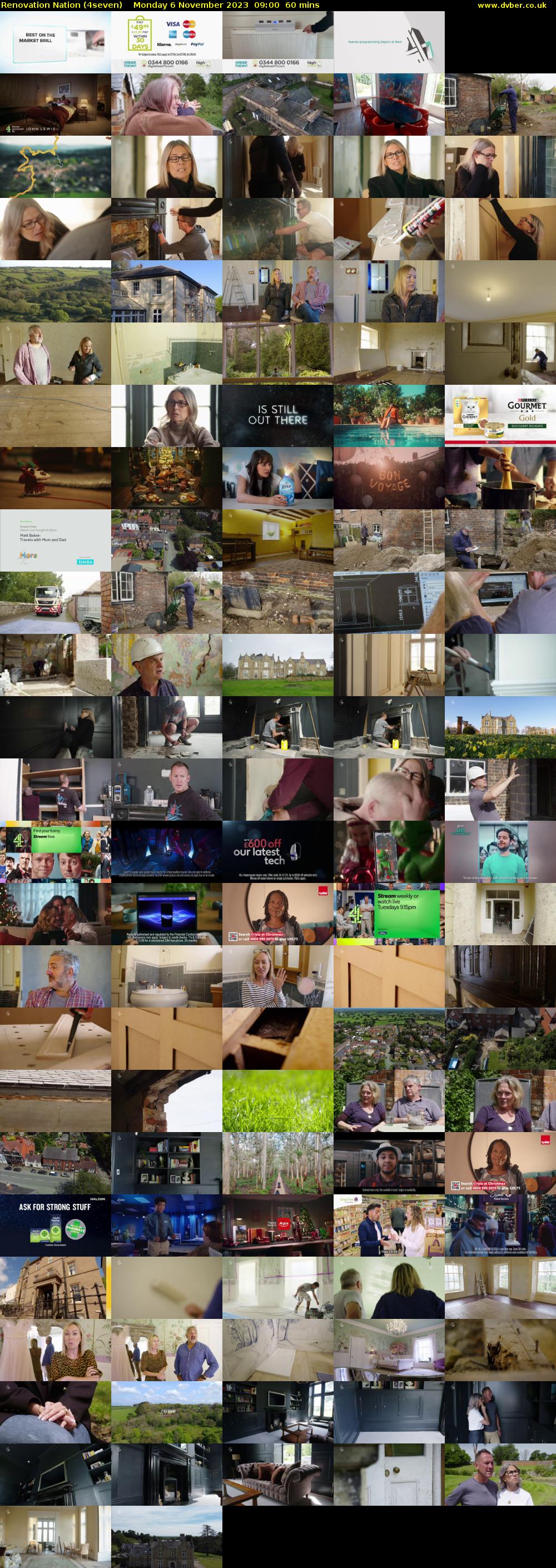 Renovation Nation (4seven) Monday 6 November 2023 09:00 - 10:00