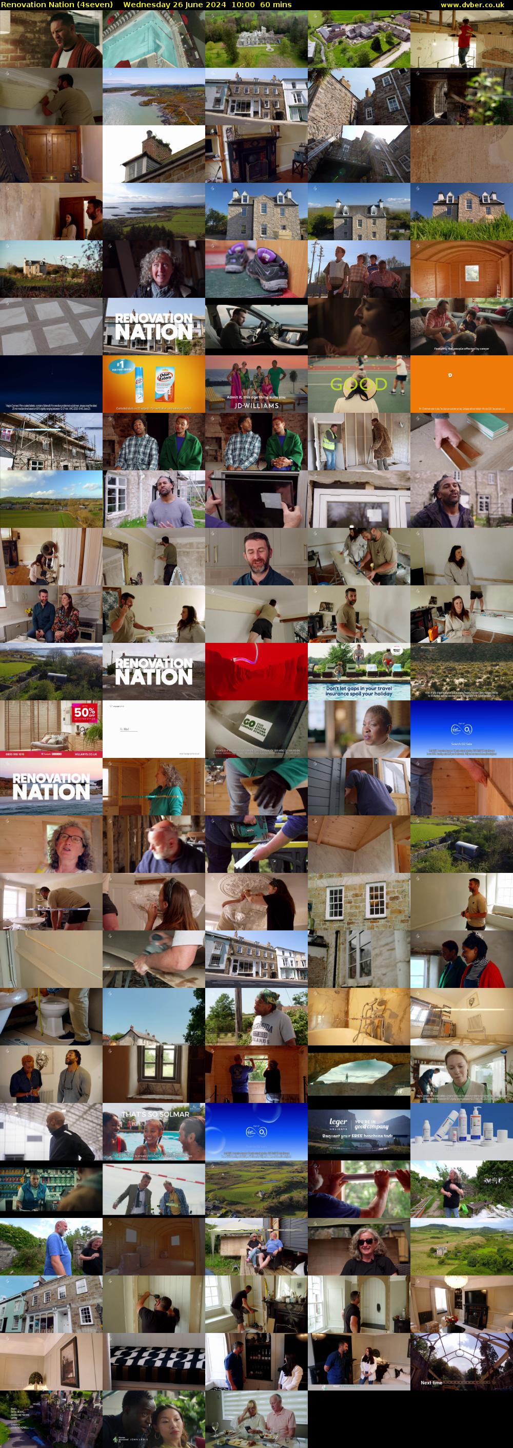 Renovation Nation (4seven) Wednesday 26 June 2024 10:00 - 11:00