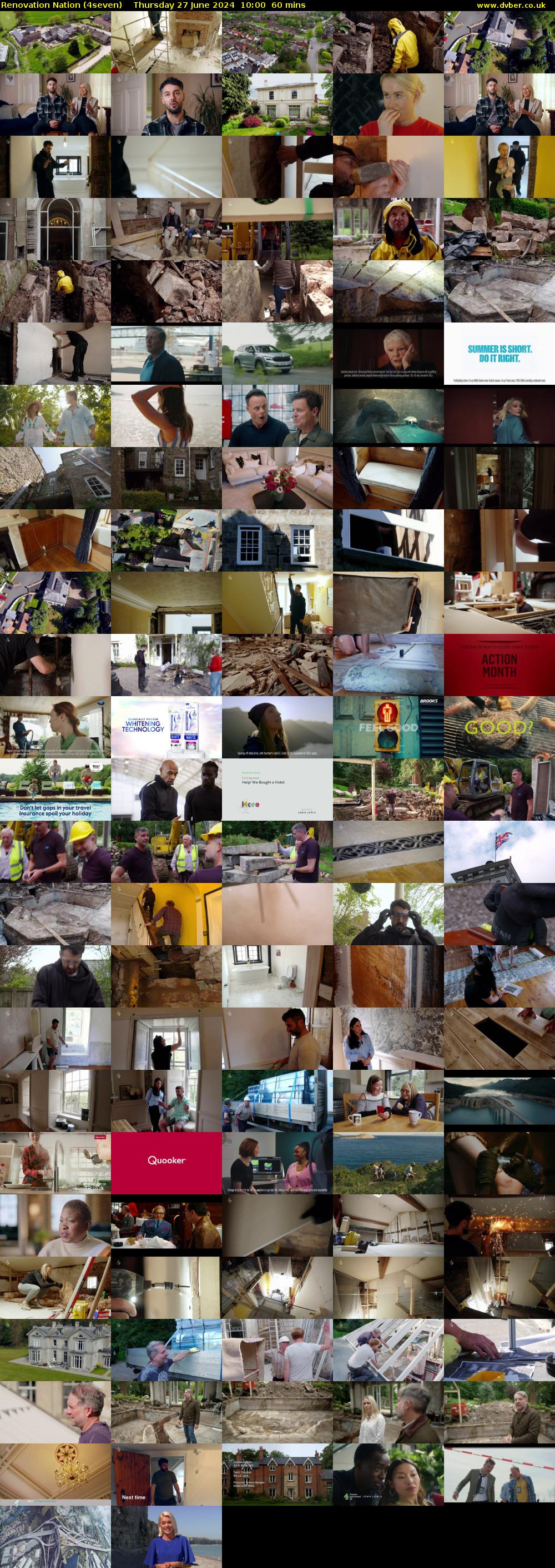 Renovation Nation (4seven) Thursday 27 June 2024 10:00 - 11:00