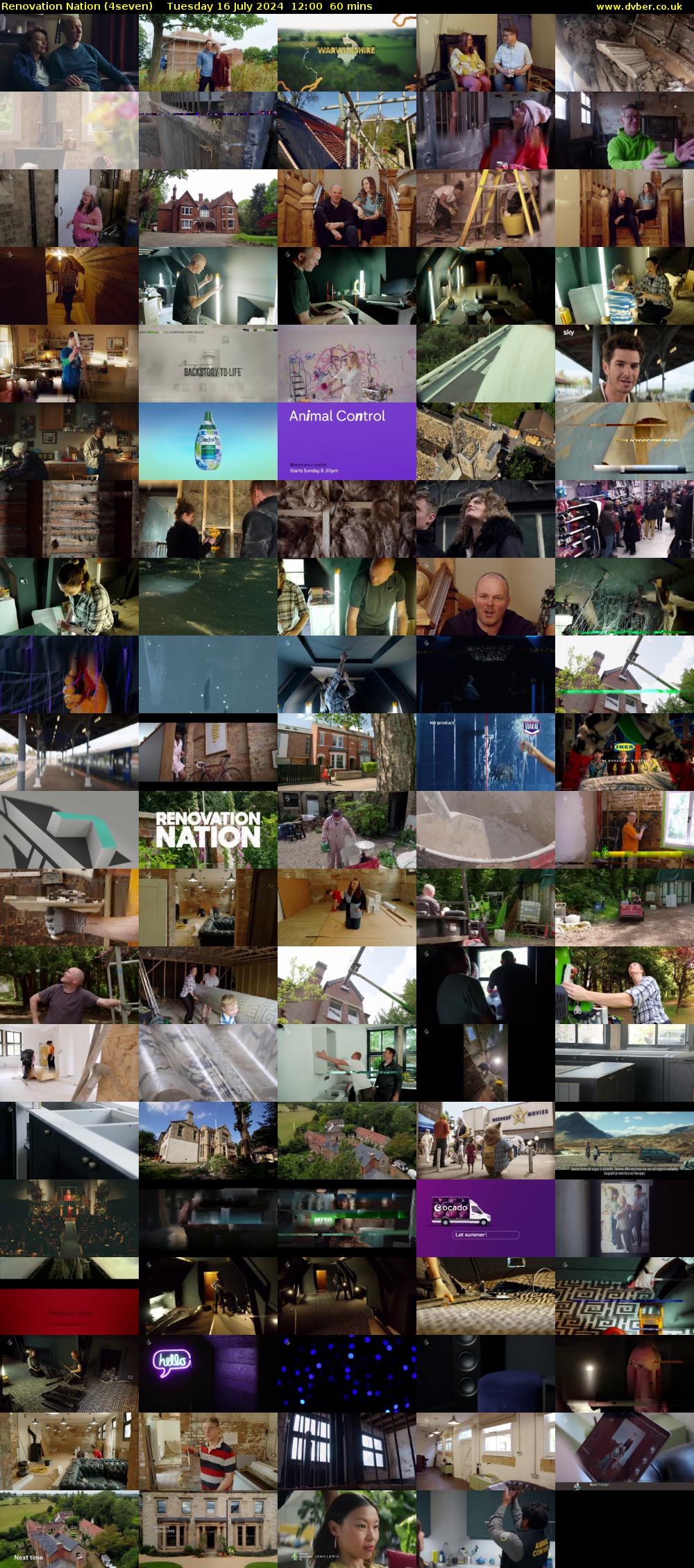 Renovation Nation (4seven) Tuesday 16 July 2024 12:00 - 13:00