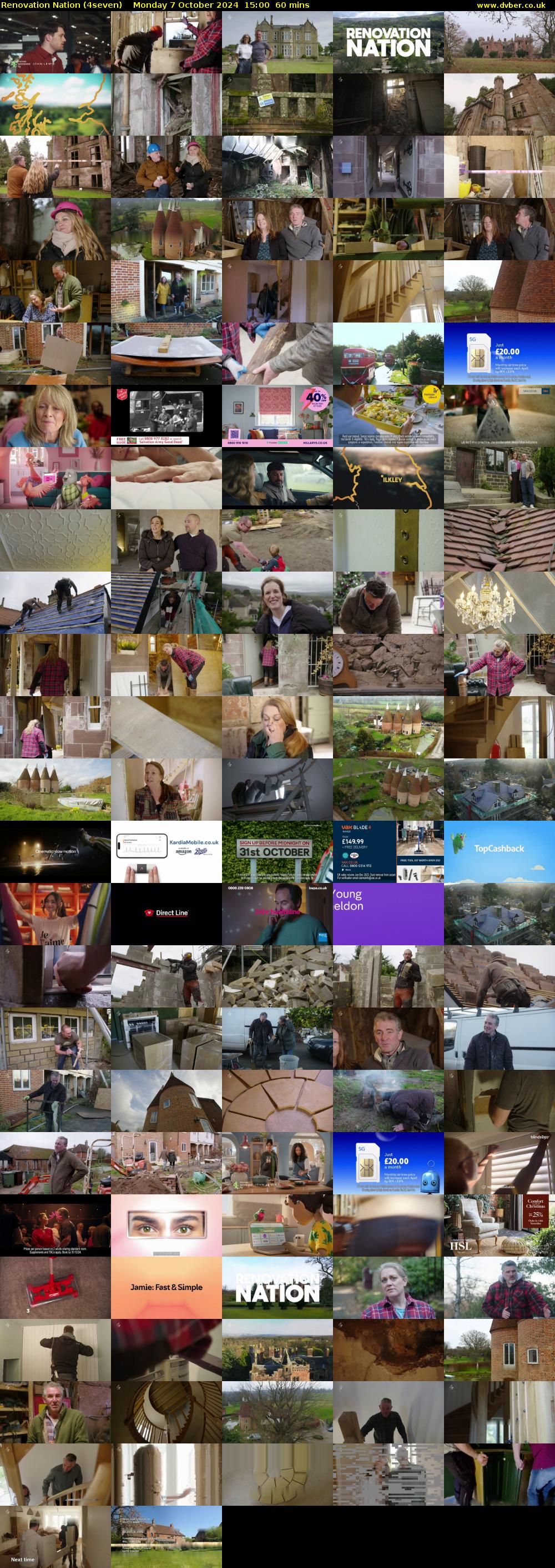 Renovation Nation (4seven) Monday 7 October 2024 15:00 - 16:00