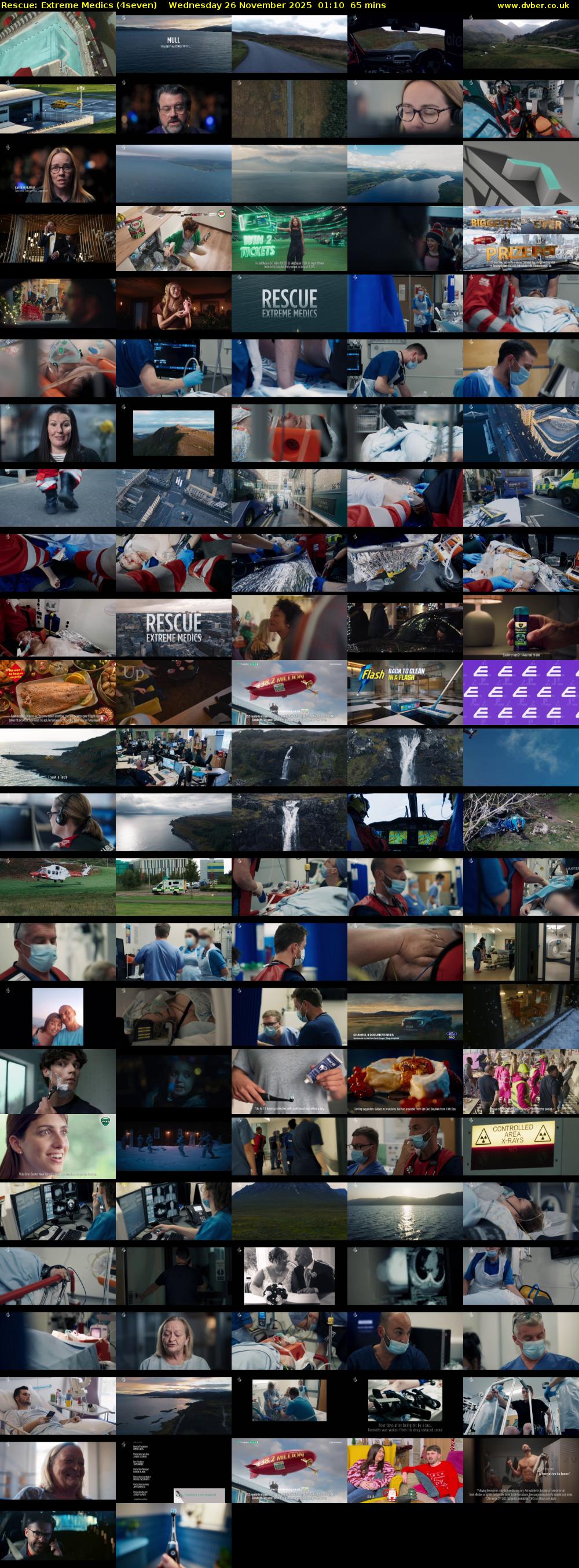 Rescue: Extreme Medics (4seven) Wednesday 26 November 2025 01:10 - 02:15