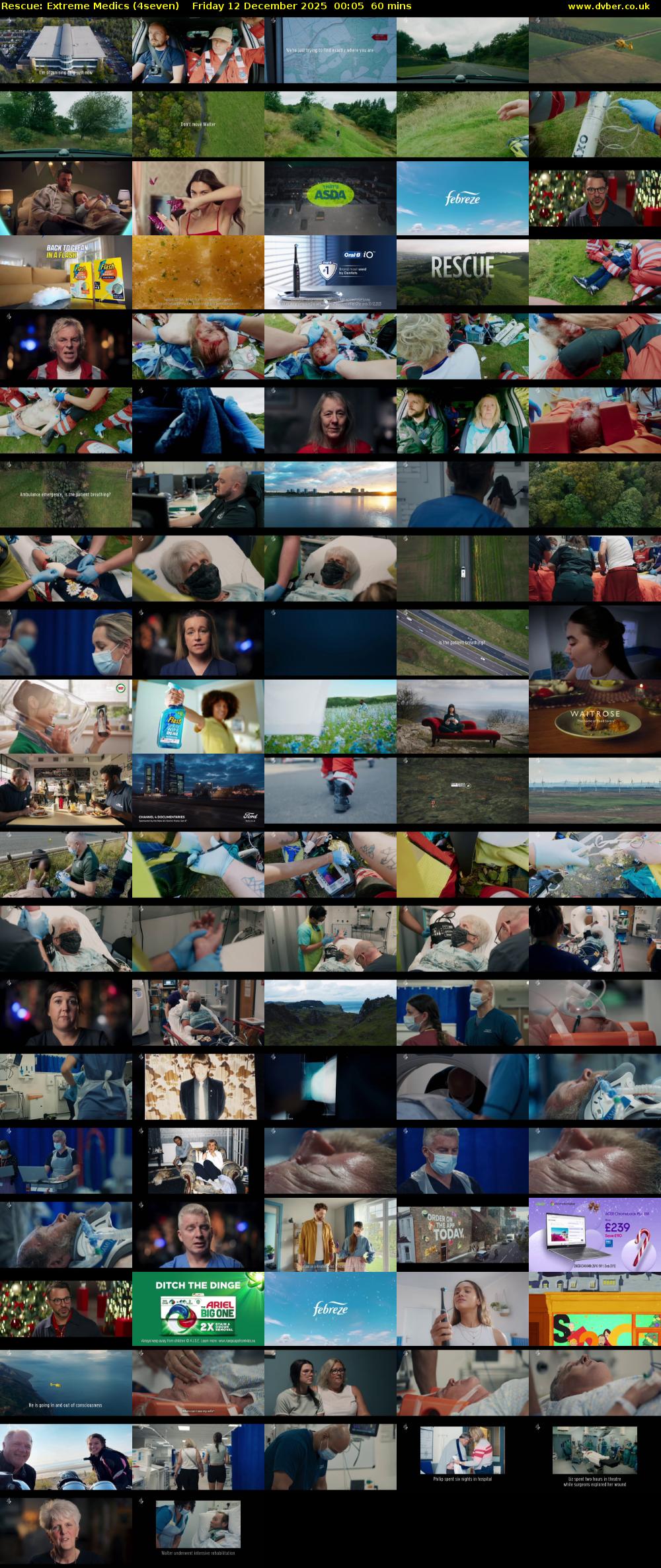Rescue: Extreme Medics (4seven) Friday 12 December 2025 00:05 - 01:05