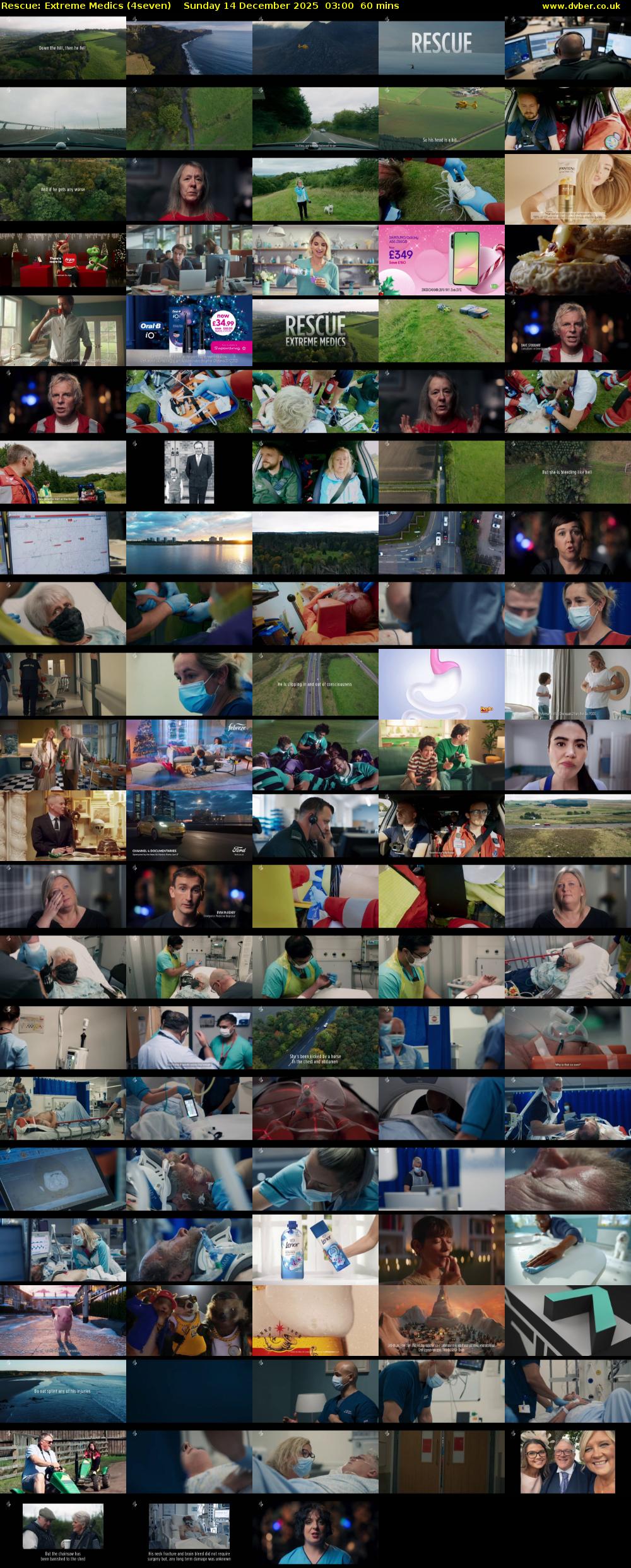Rescue: Extreme Medics (4seven) Sunday 14 December 2025 03:00 - 04:00