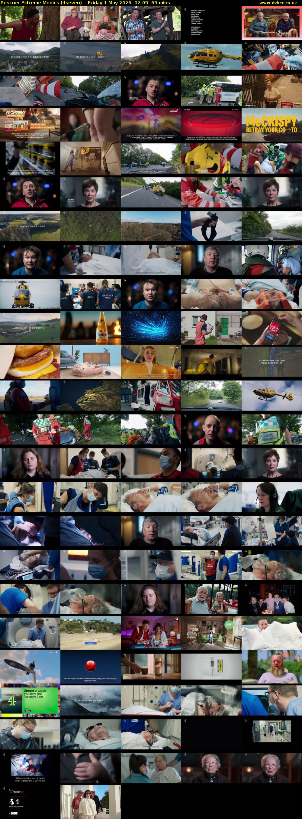 Rescue: Extreme Medics (4seven) Friday 1 May 2026 02:05 - 03:10