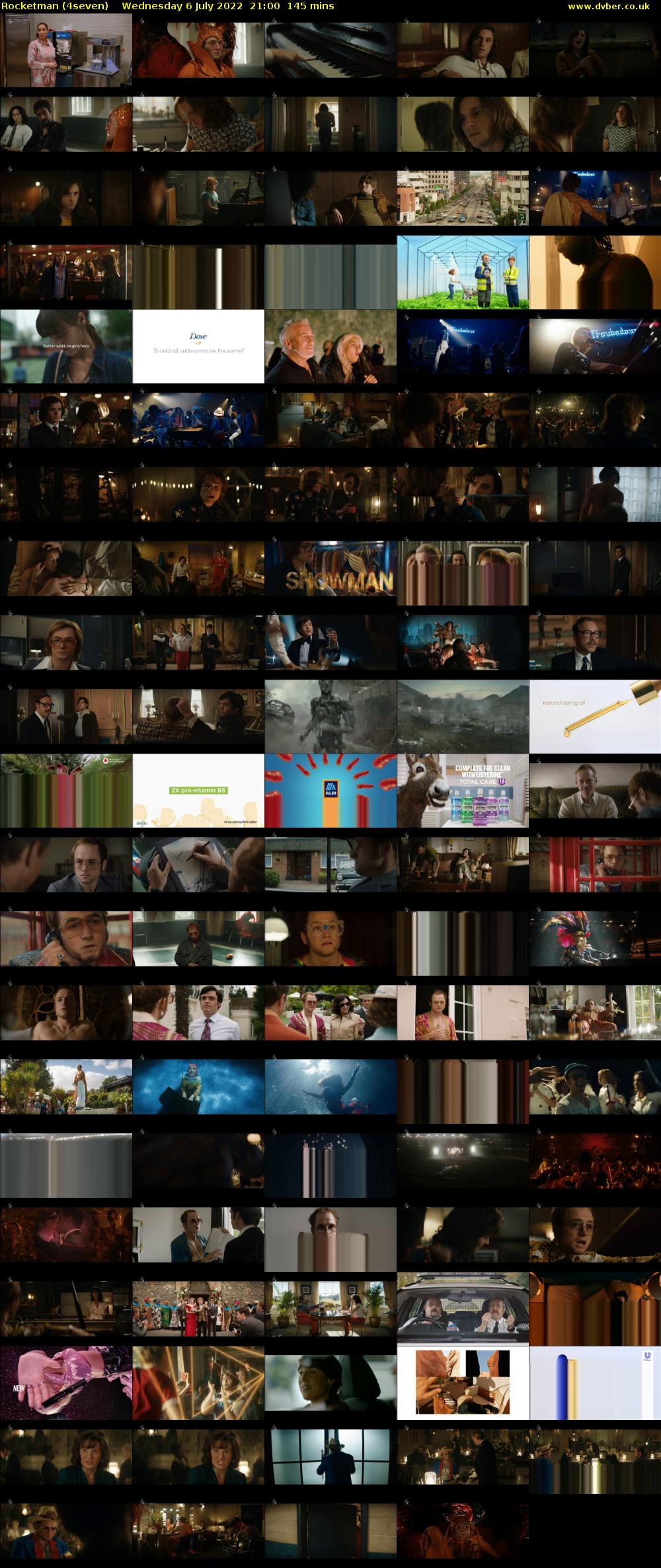 Rocketman (4seven) Wednesday 6 July 2022 21:00 - 23:25