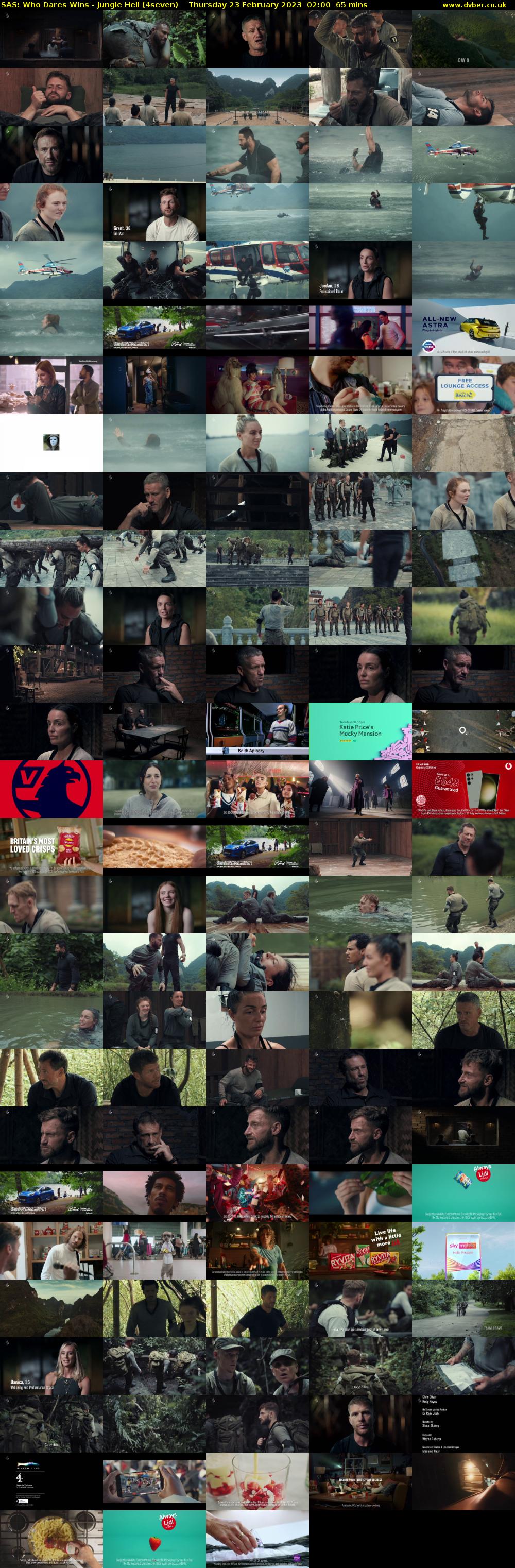 SAS: Who Dares Wins - Jungle Hell (4seven) Thursday 23 February 2023 02:00 - 03:05