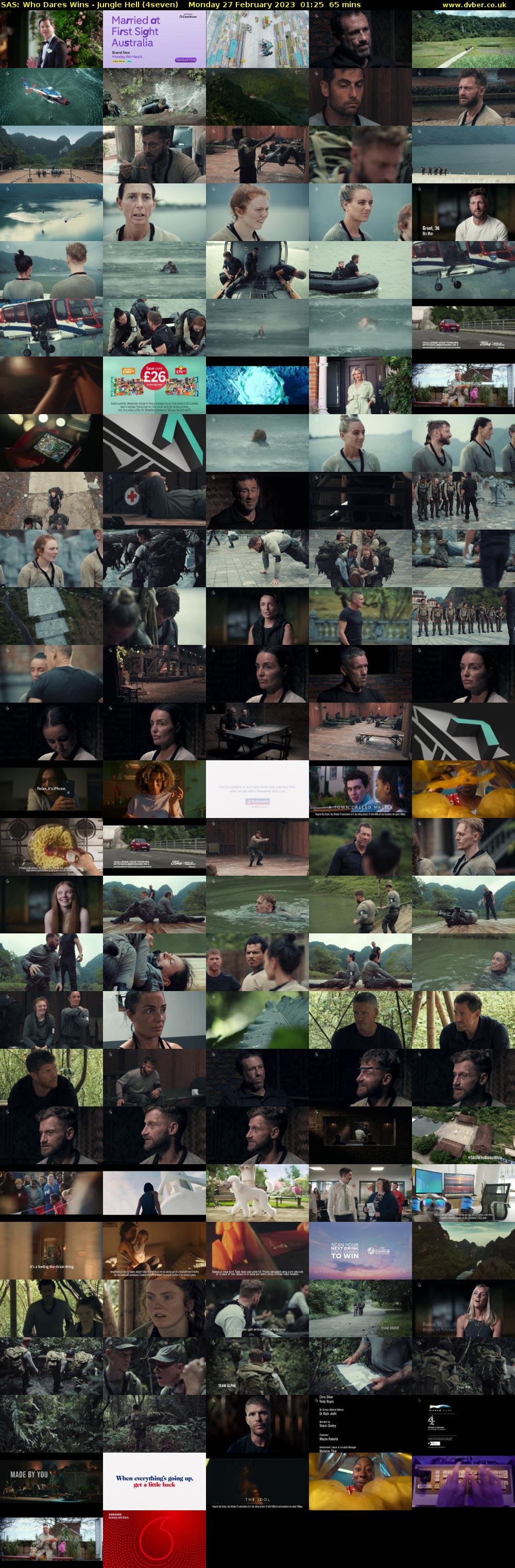 SAS: Who Dares Wins - Jungle Hell (4seven) Monday 27 February 2023 01:25 - 02:30