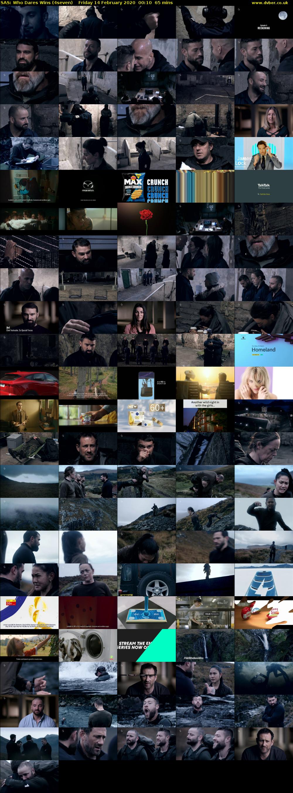 SAS: Who Dares Wins (4seven) Friday 14 February 2020 00:10 - 01:15