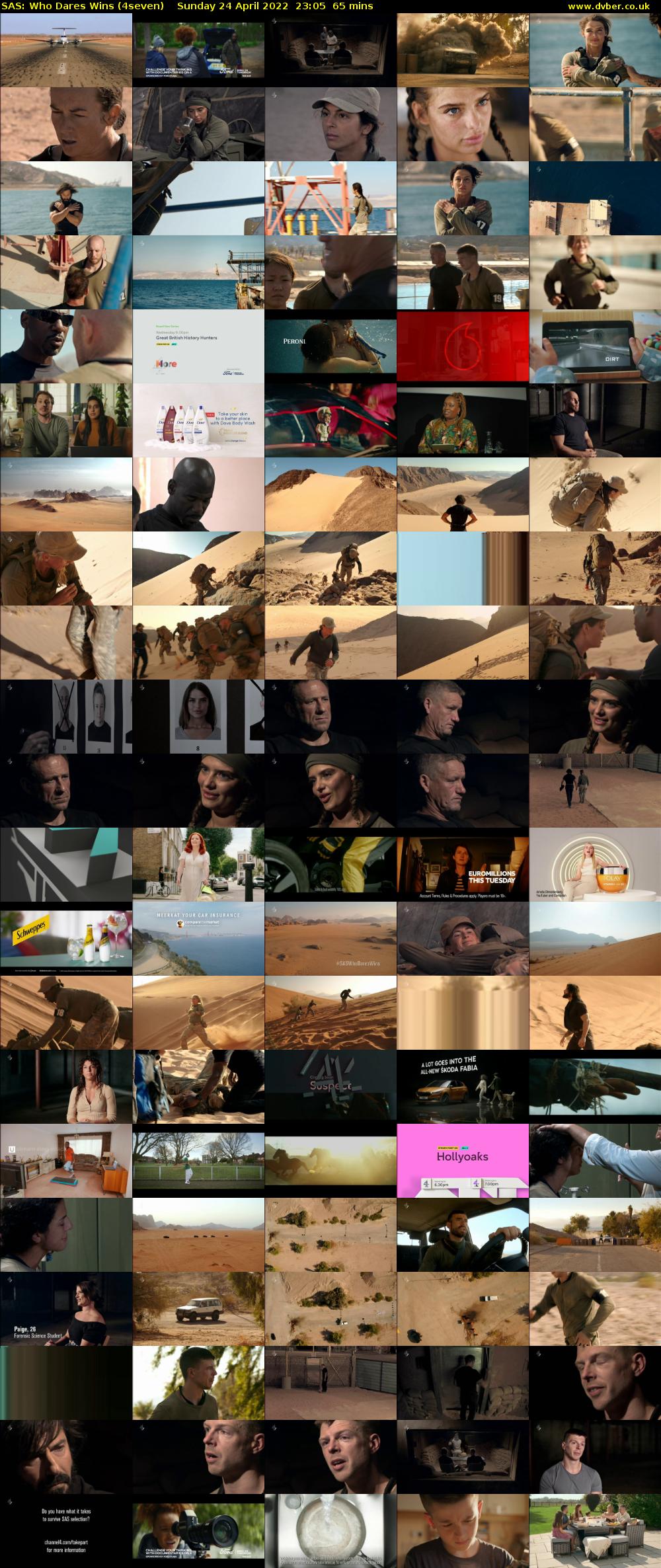 SAS: Who Dares Wins (4seven) Sunday 24 April 2022 23:05 - 00:10