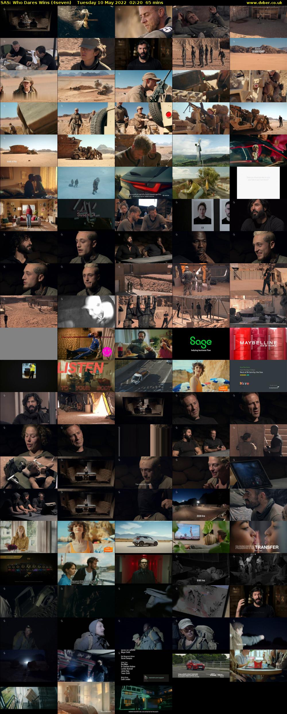 SAS: Who Dares Wins (4seven) Tuesday 10 May 2022 02:20 - 03:25