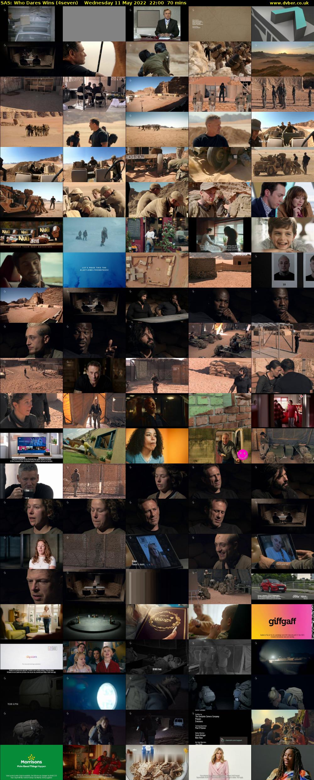 SAS: Who Dares Wins (4seven) Wednesday 11 May 2022 22:00 - 23:10