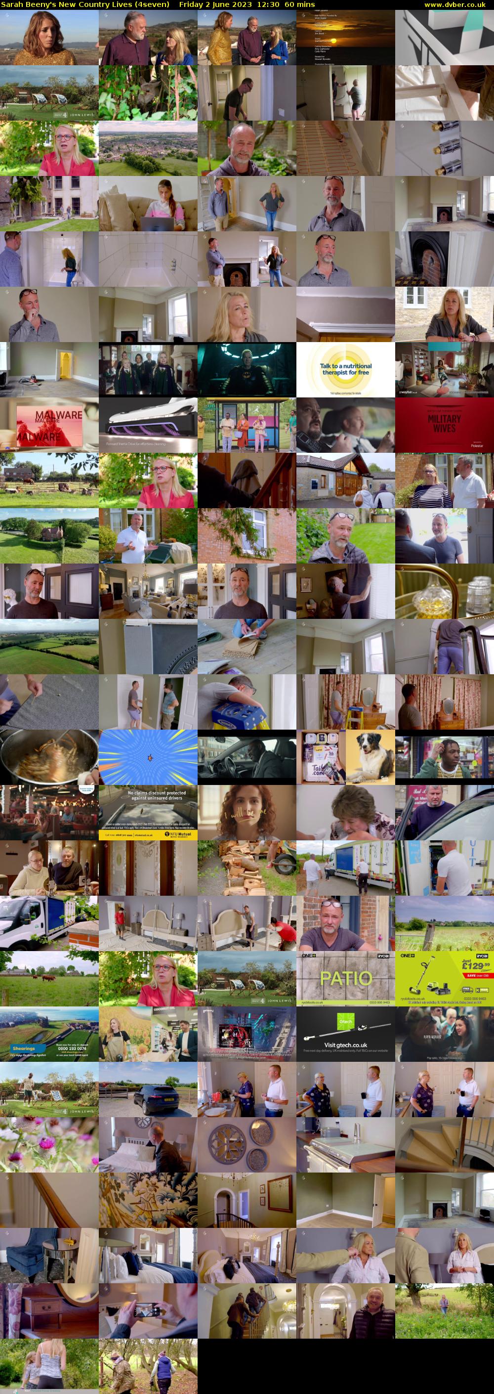Sarah Beeny's New Country Lives (4seven) Friday 2 June 2023 12:30 - 13:30