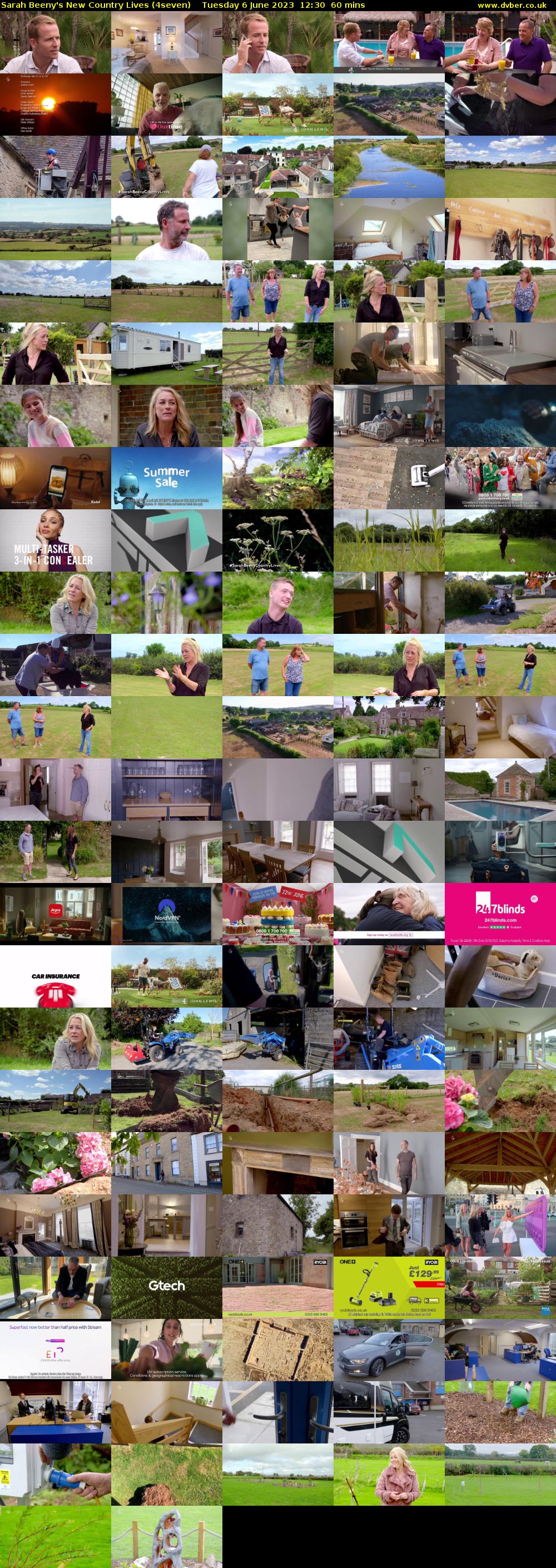 Sarah Beeny's New Country Lives (4seven) Tuesday 6 June 2023 12:30 - 13:30