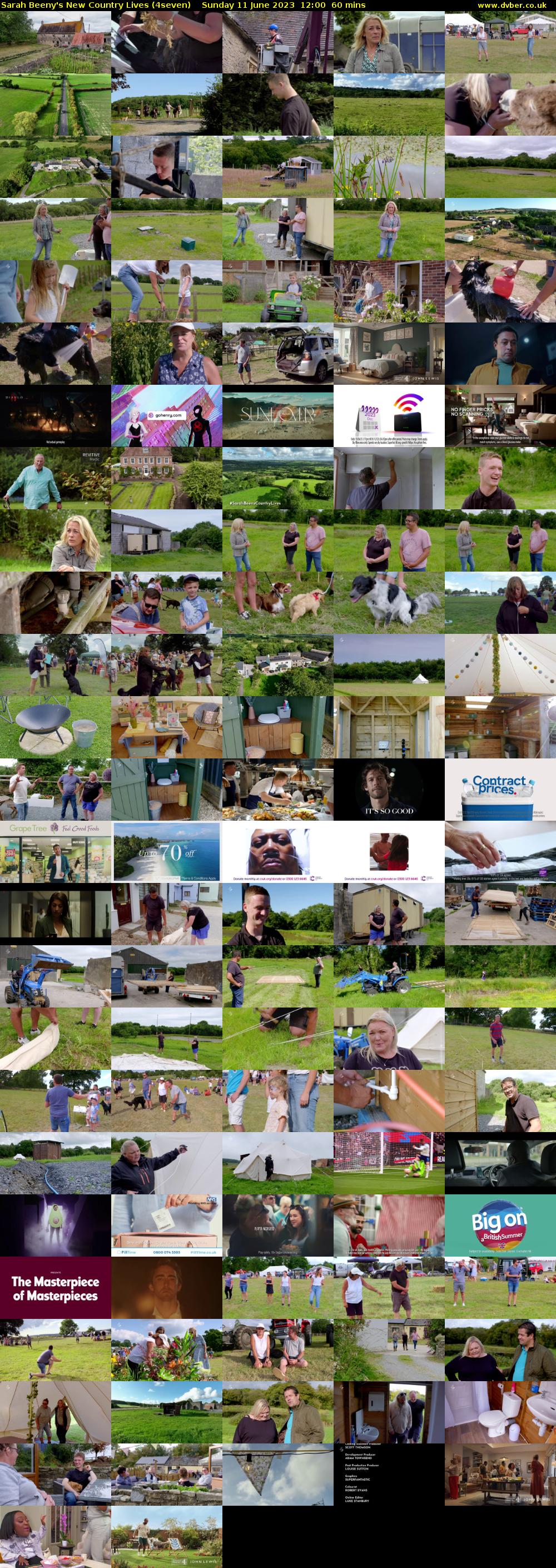 Sarah Beeny's New Country Lives (4seven) Sunday 11 June 2023 12:00 - 13:00