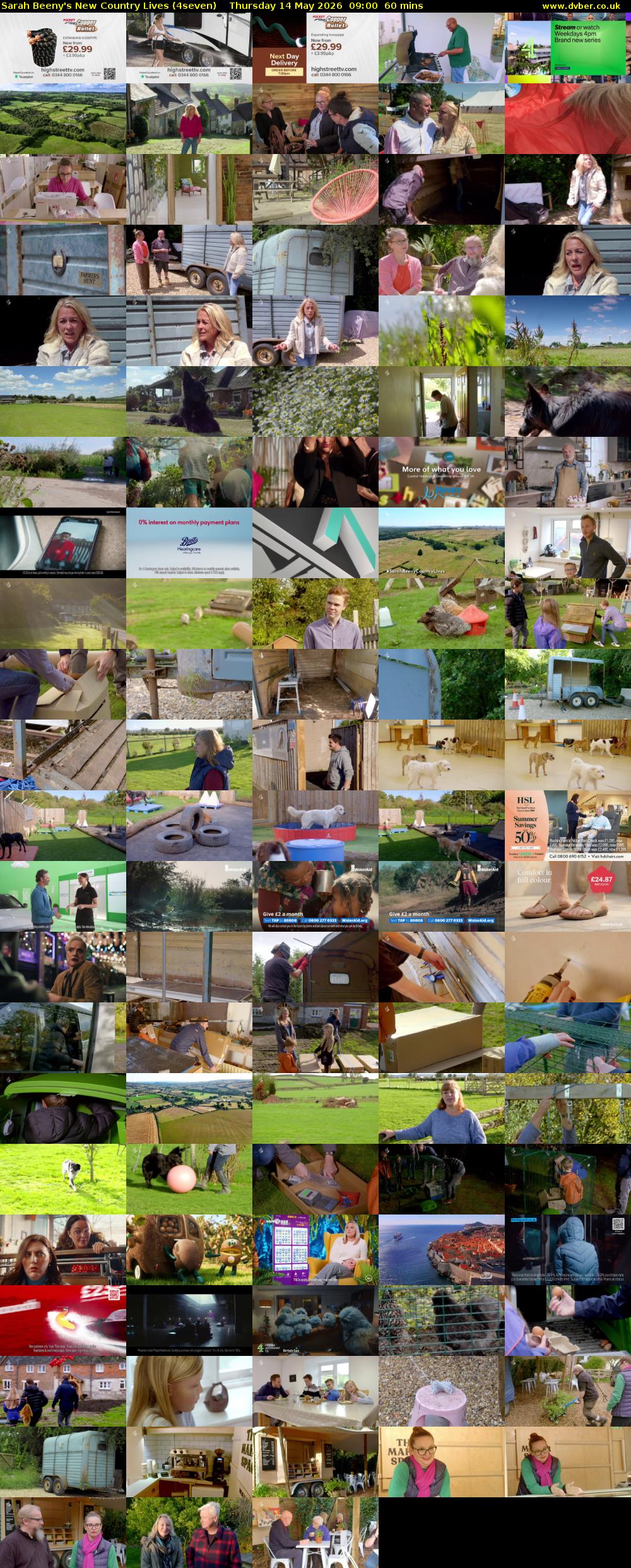 Sarah Beeny's New Country Lives (4seven) Thursday 14 May 2026 09:00 - 10:00