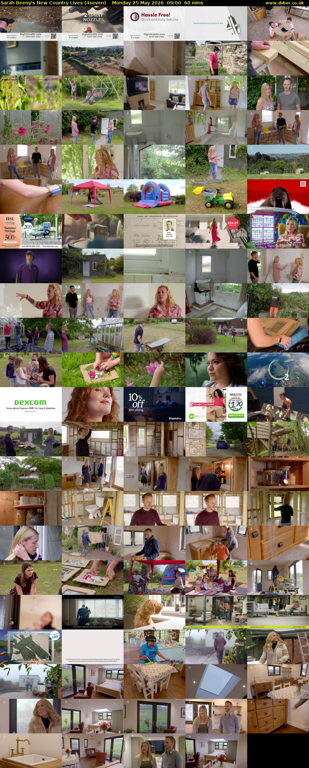 Sarah Beeny's New Country Lives (4seven) Monday 25 May 2026 09:00 - 10:00