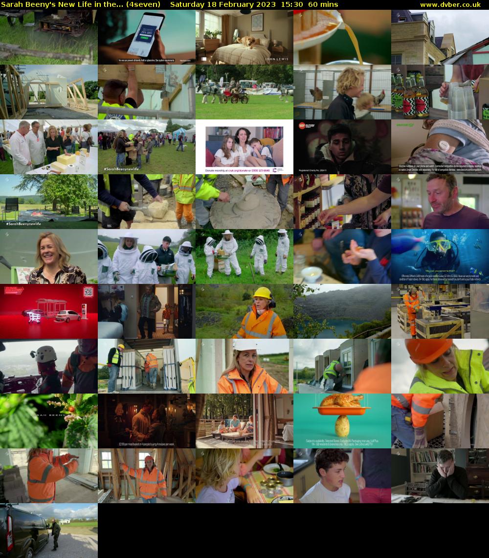 Sarah Beeny's New Life in the... (4seven) Saturday 18 February 2023 15:30 - 16:30
