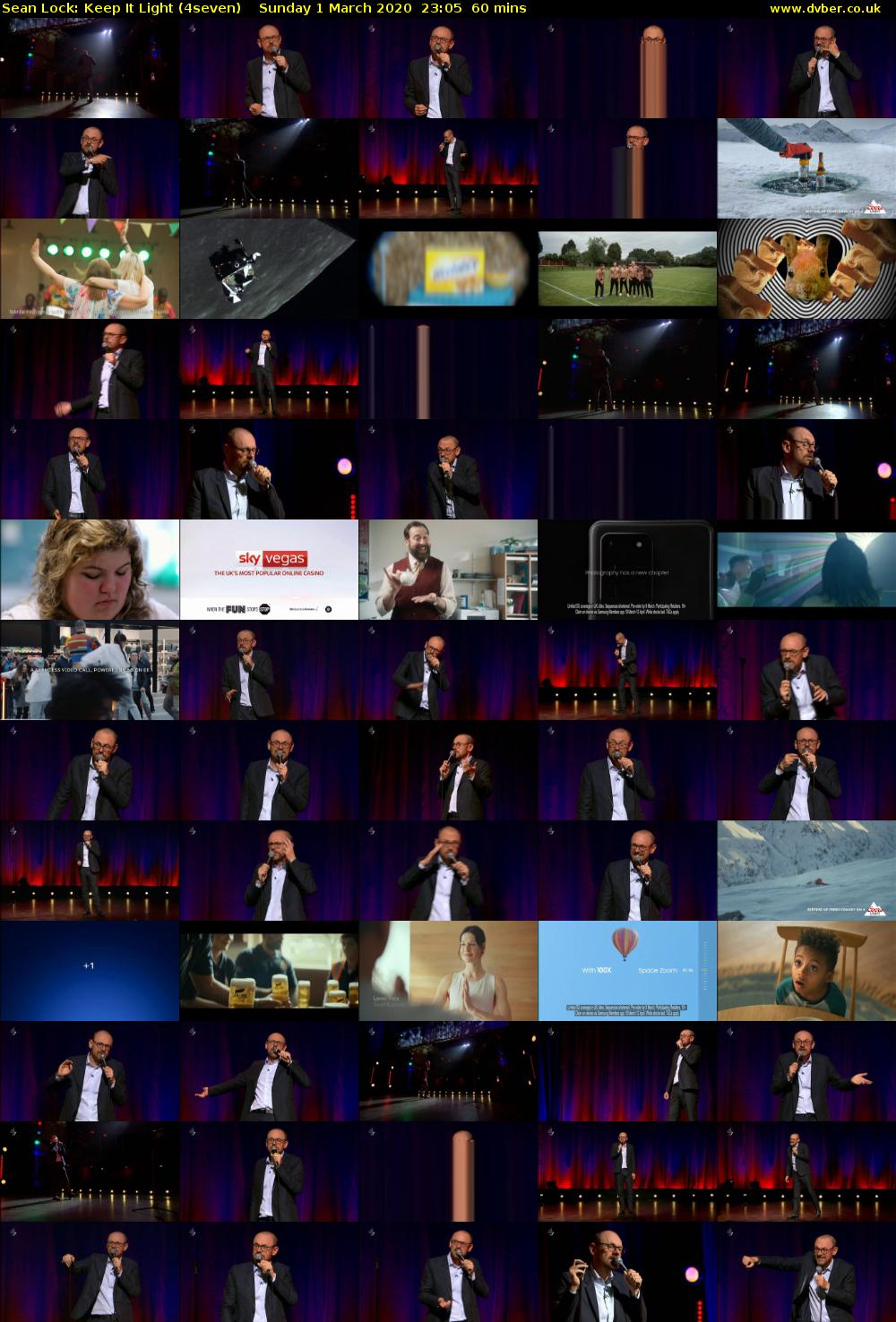 Sean Lock: Keep It Light (4seven) Sunday 1 March 2020 23:05 - 00:05
