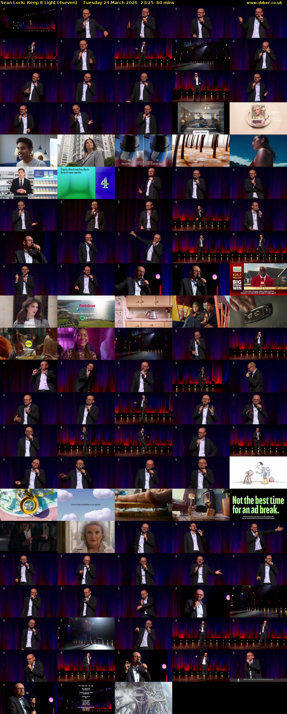 Sean Lock: Keep It Light (4seven) Tuesday 24 March 2026 23:25 - 00:25