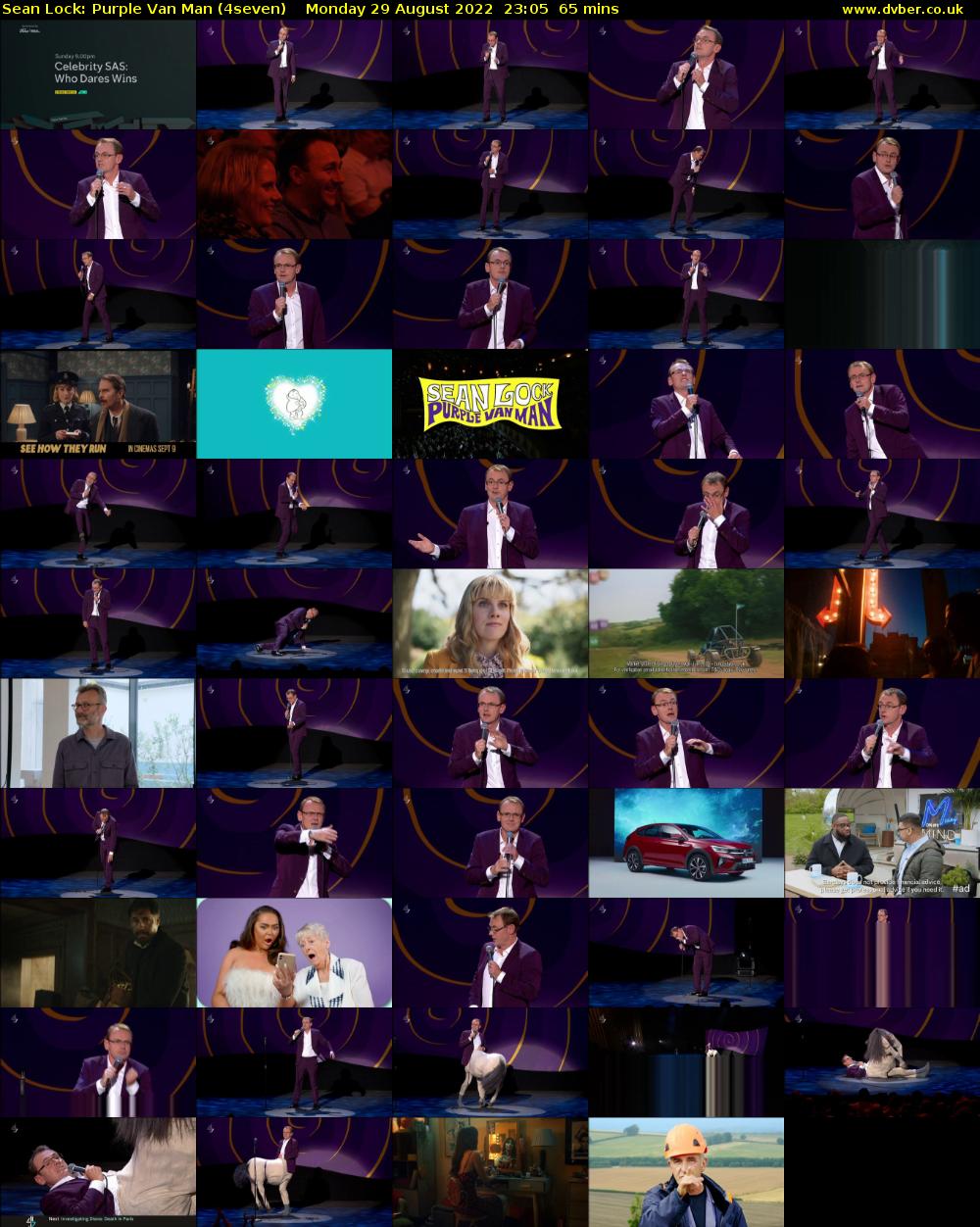 Sean Lock: Purple Van Man (4seven) Monday 29 August 2022 23:05 - 00:10