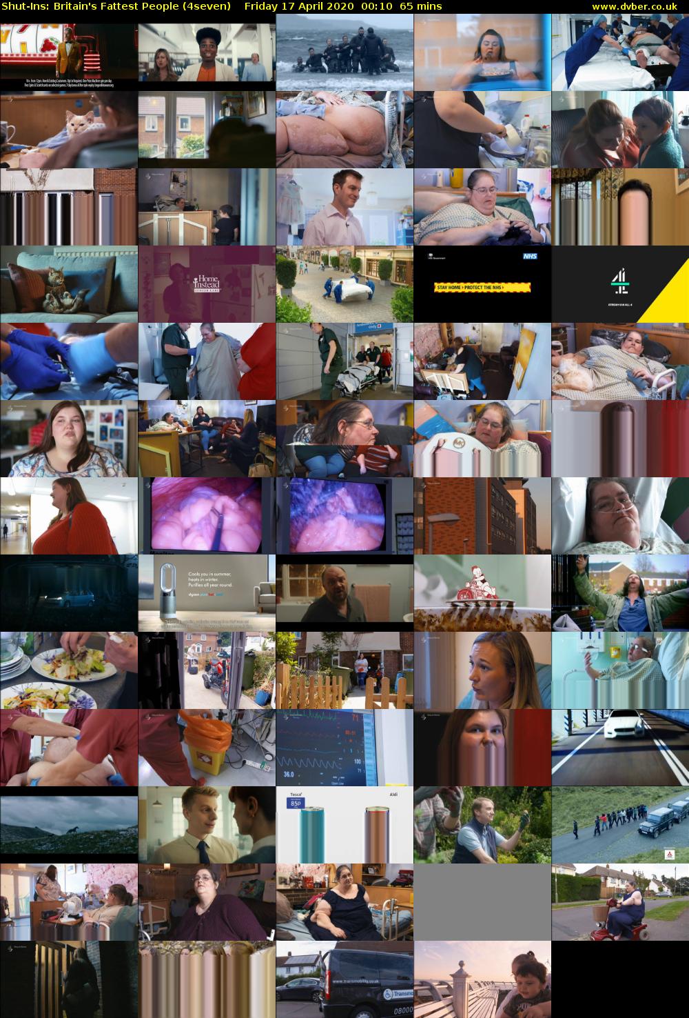 Shut-Ins: Britain's Fattest People (4seven) Friday 17 April 2020 00:10 - 01:15