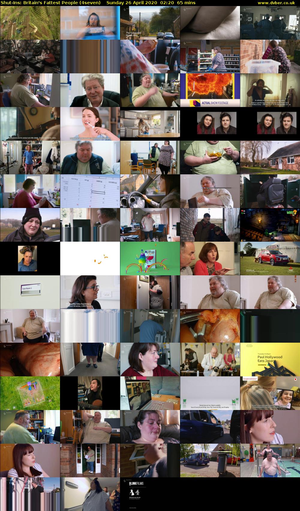 Shut-Ins: Britain's Fattest People (4seven) Sunday 26 April 2020 02:20 - 03:25