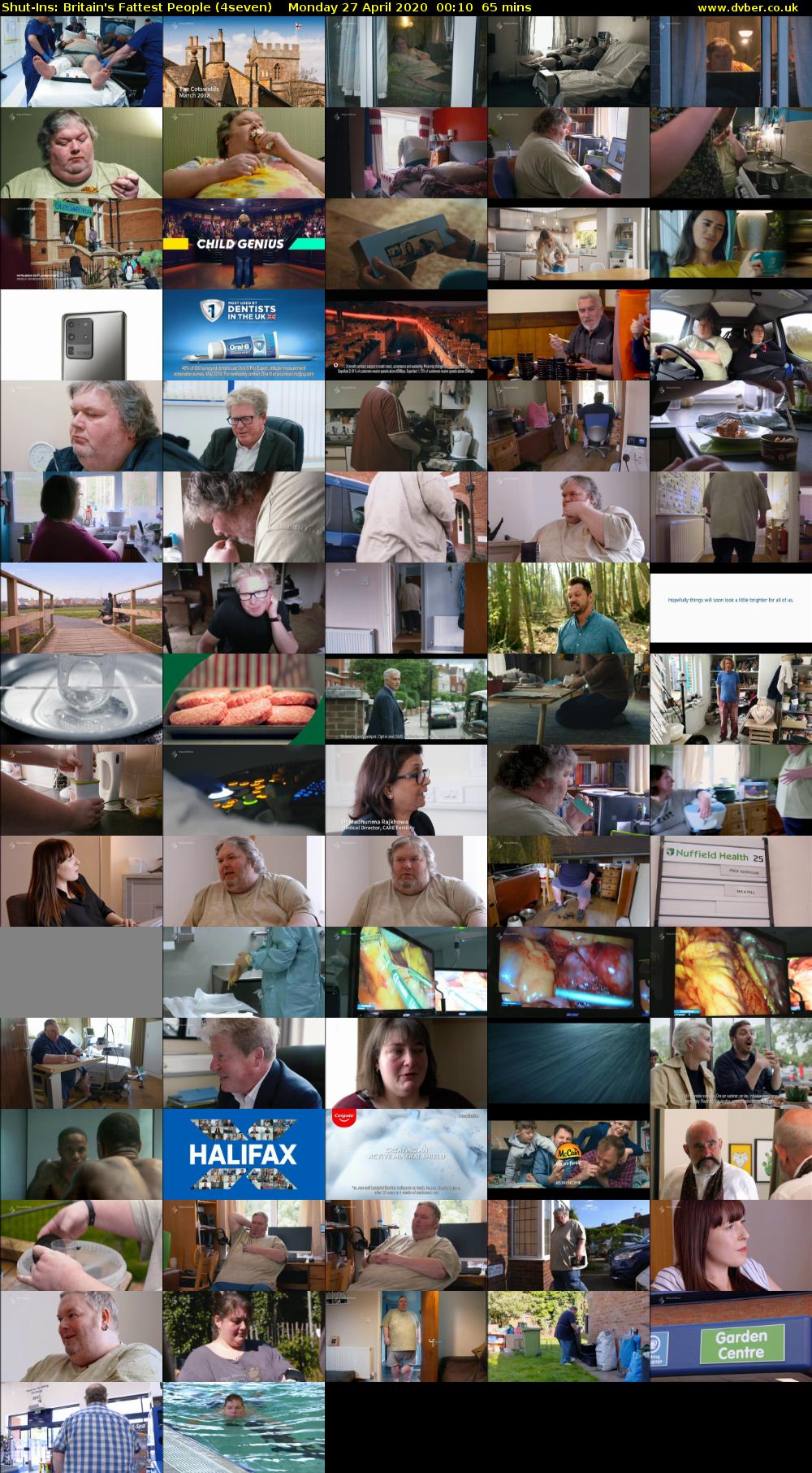 Shut-Ins: Britain's Fattest People (4seven) Monday 27 April 2020 00:10 - 01:15