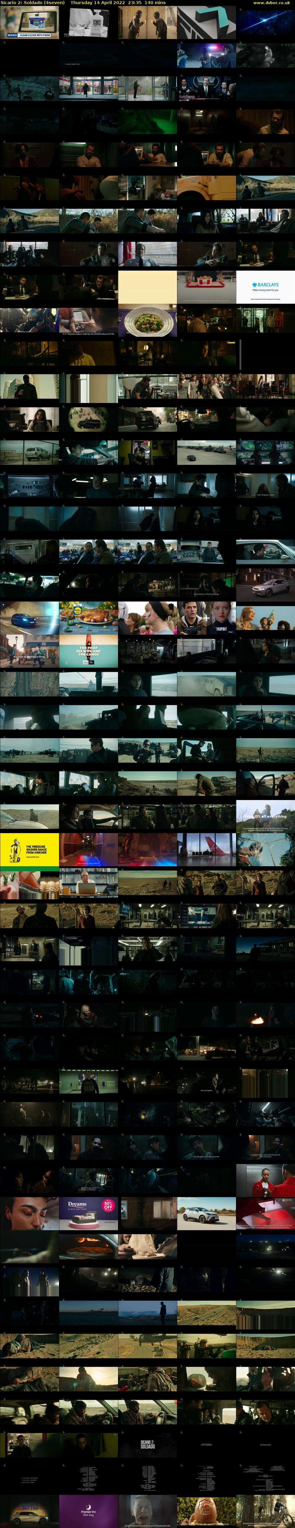 Sicario 2: Soldado (4seven) Thursday 14 April 2022 23:35 - 01:55