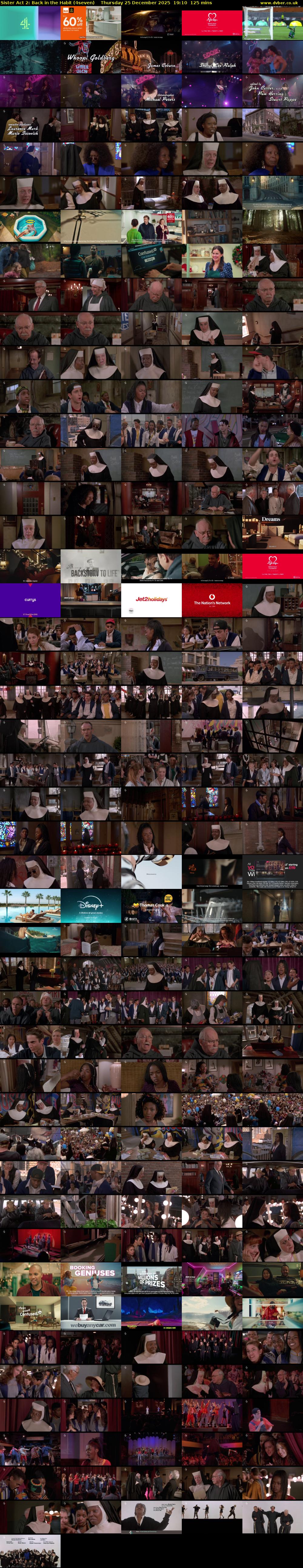 Sister Act 2: Back in the Habit (4seven) Thursday 25 December 2025 19:10 - 21:15