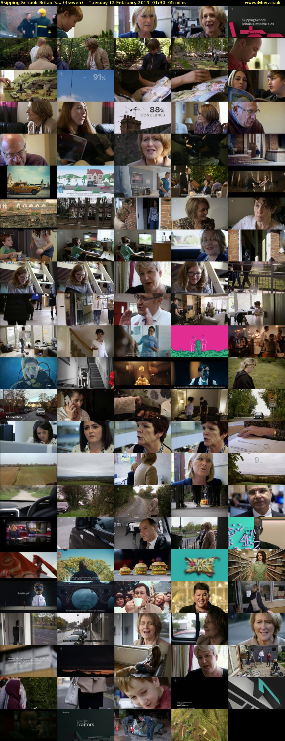 Skipping School: Britain's... (4seven) Tuesday 12 February 2019 01:30 - 02:35
