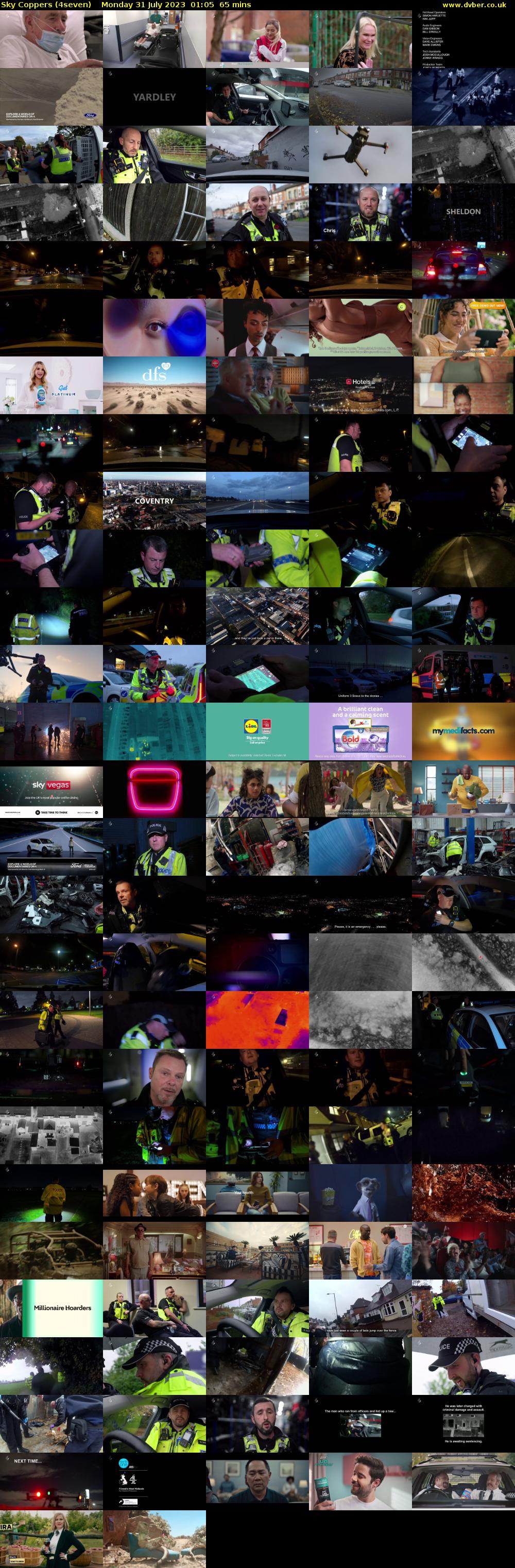 Sky Coppers (4seven) Monday 31 July 2023 01:05 - 02:10