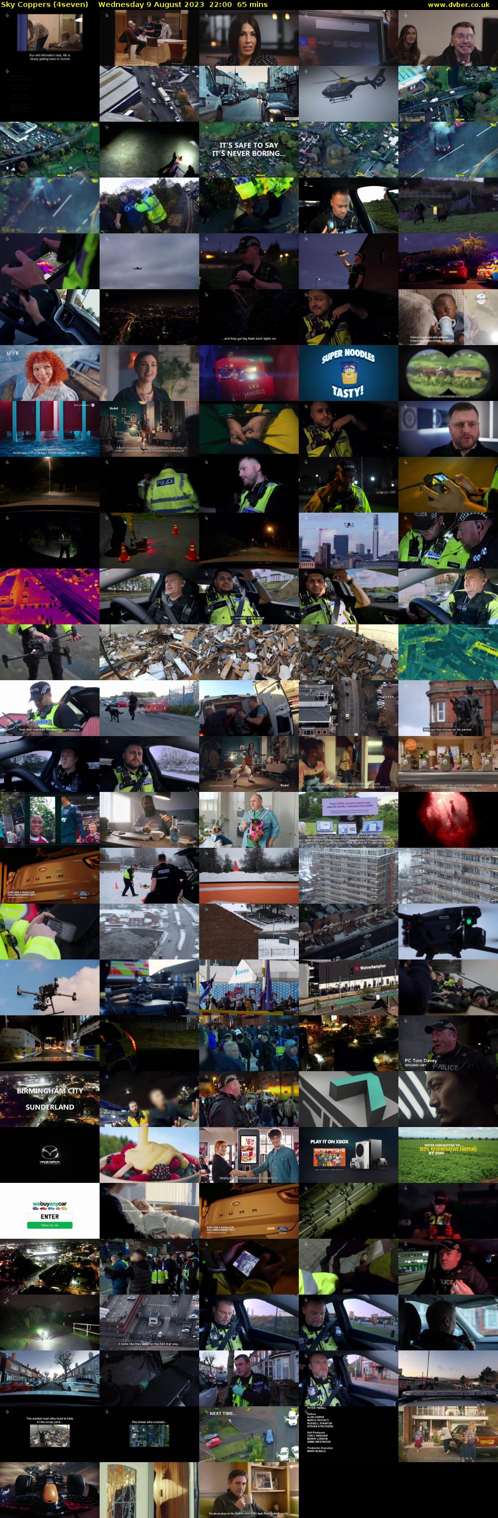 Sky Coppers (4seven) Wednesday 9 August 2023 22:00 - 23:05